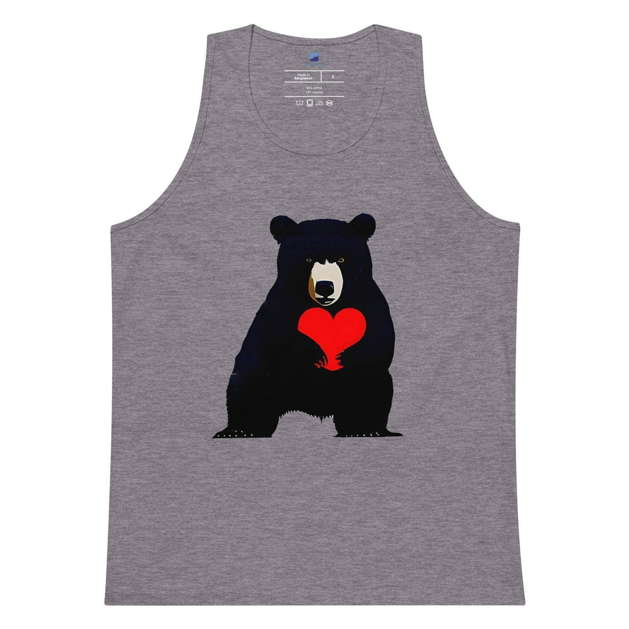 Bearish Heart Tank Top - InvestmenTees