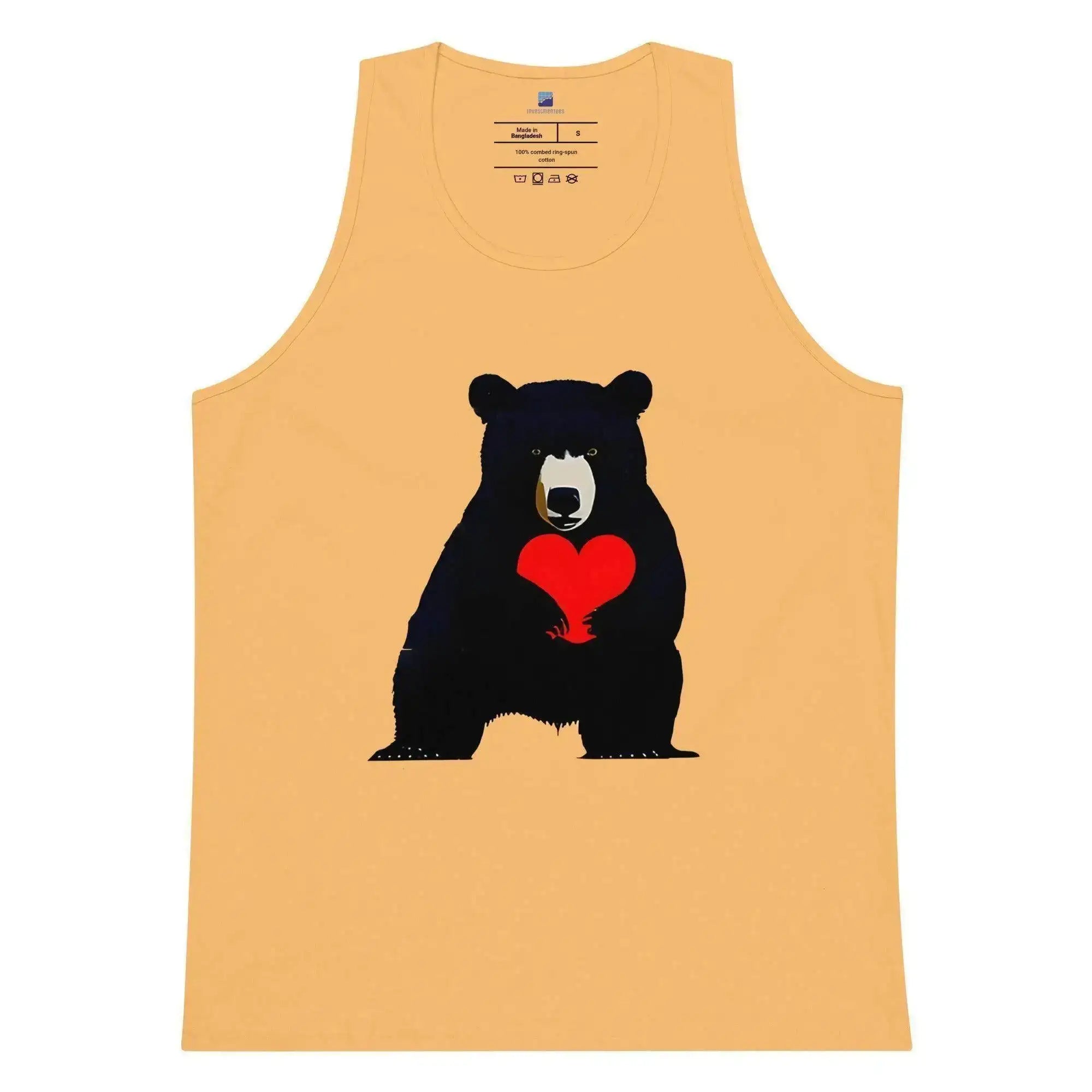 Bearish Heart Tank Top - InvestmenTees