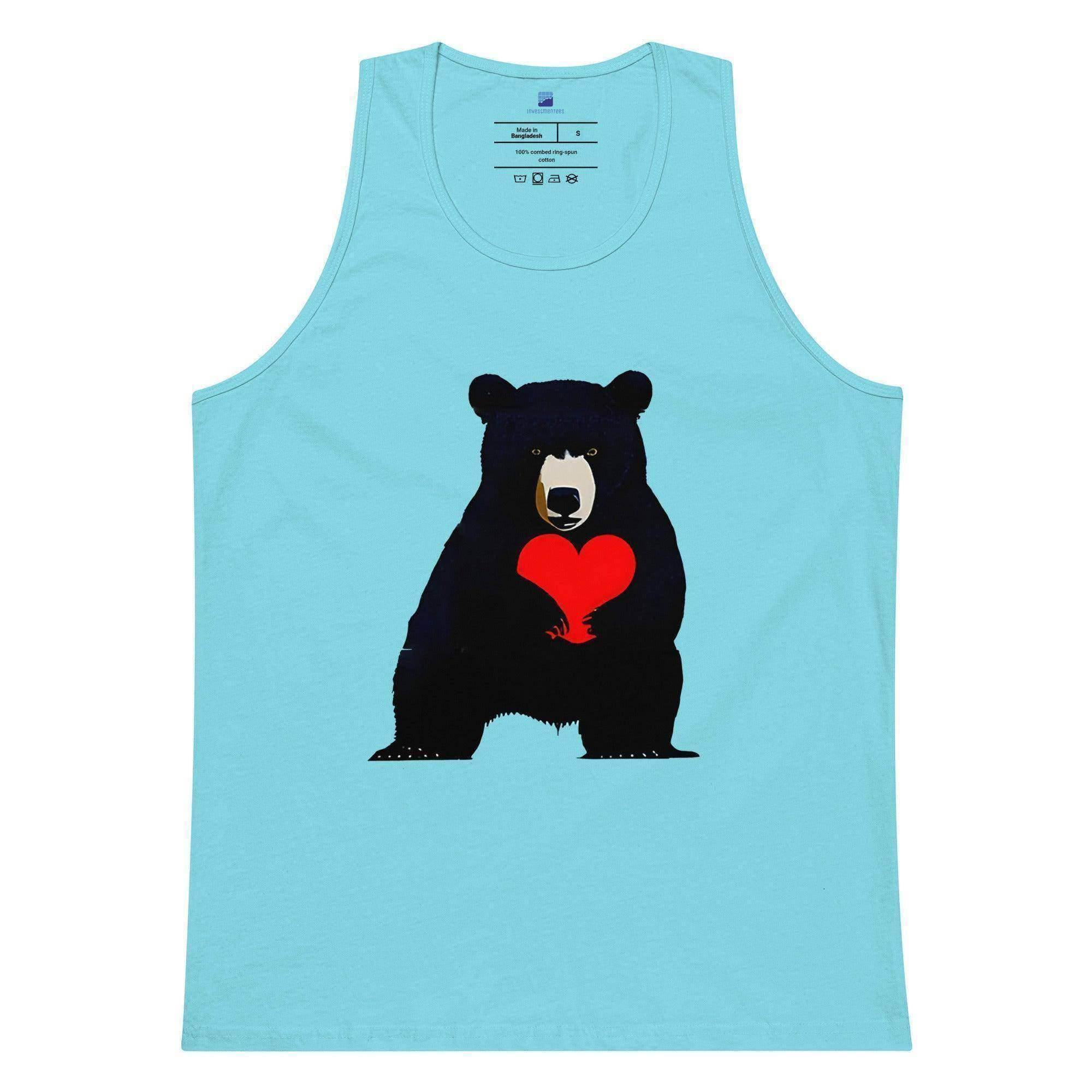 Bearish Heart Tank Top - InvestmenTees