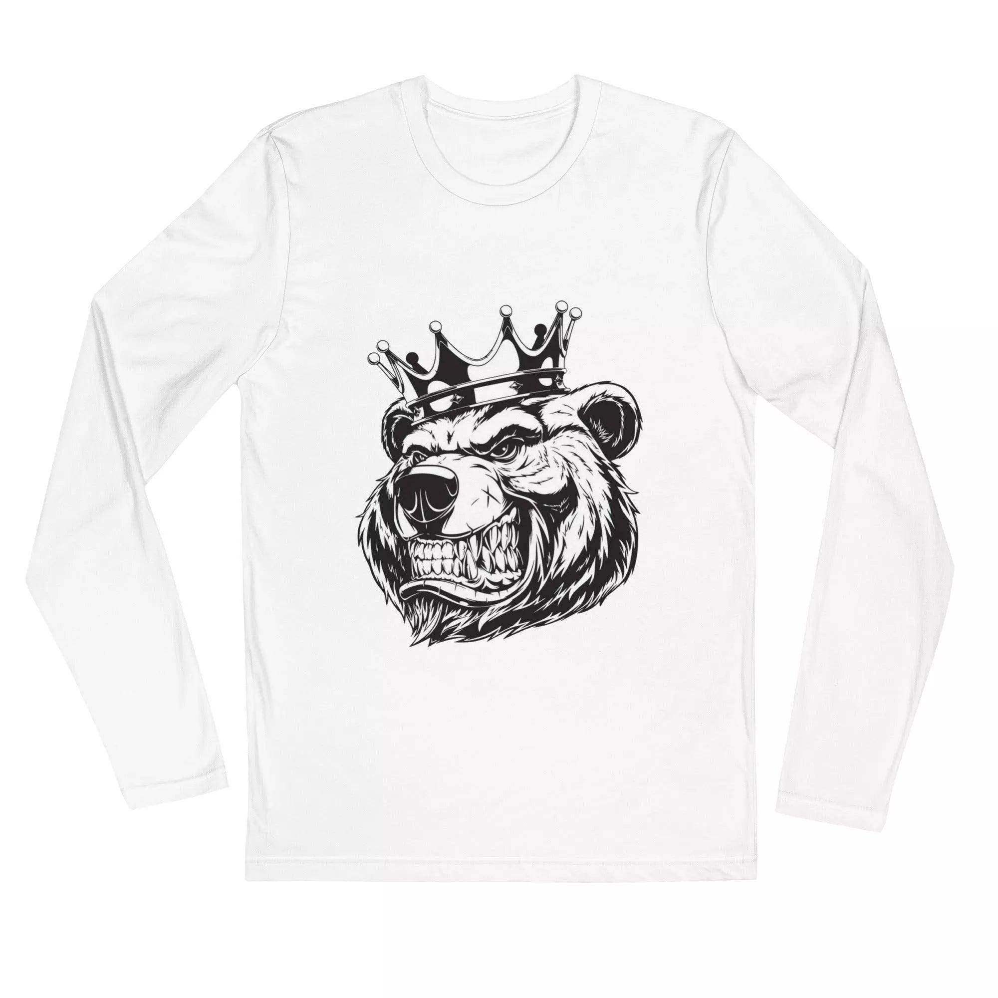 Bearish King Long Sleeve T-Shirt - InvestmenTees