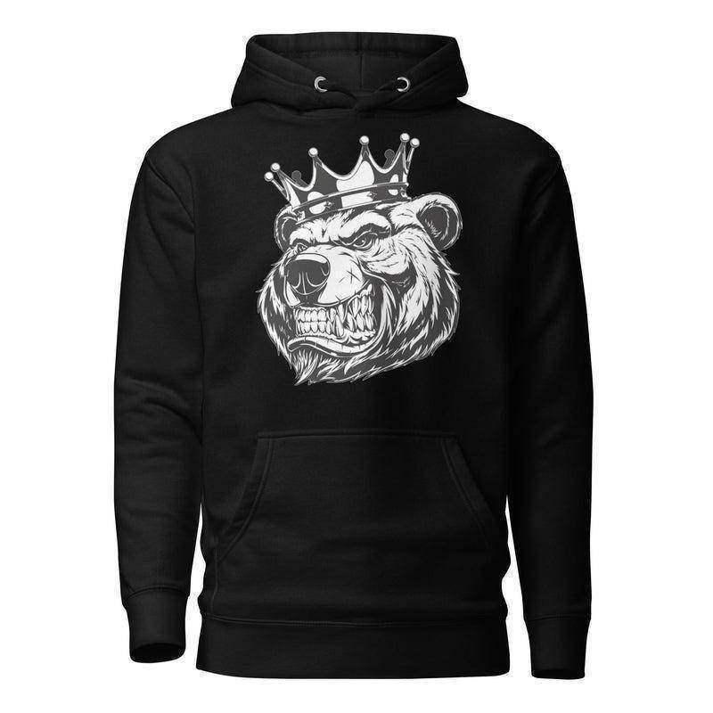 Bearish King Pullover Hoodie - InvestmenTees