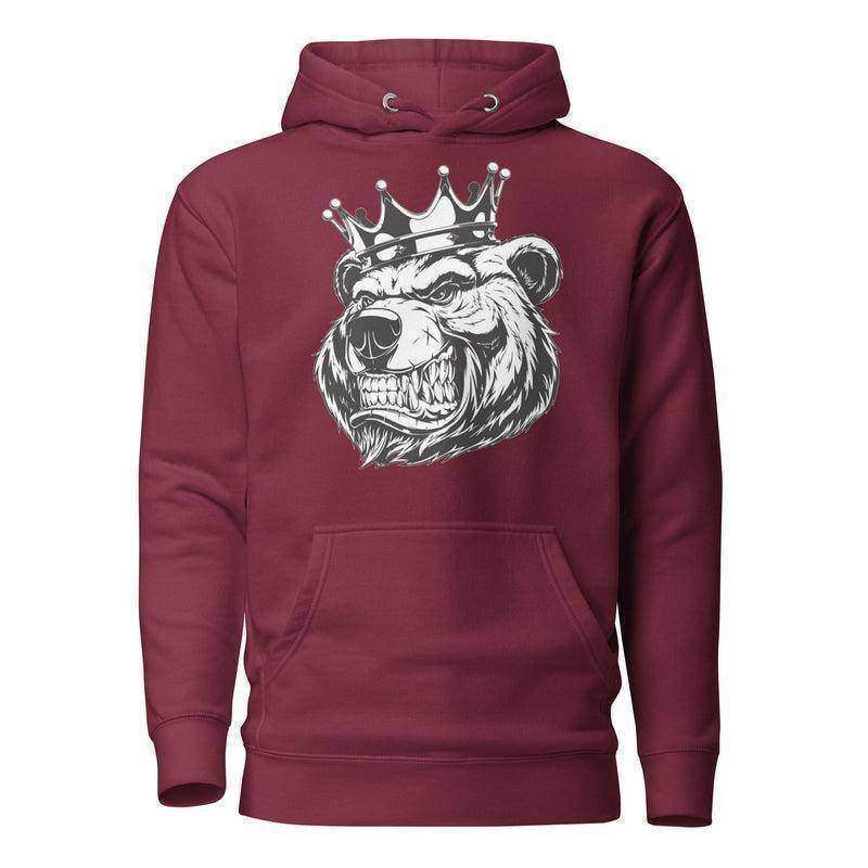 Bearish King Pullover Hoodie - InvestmenTees
