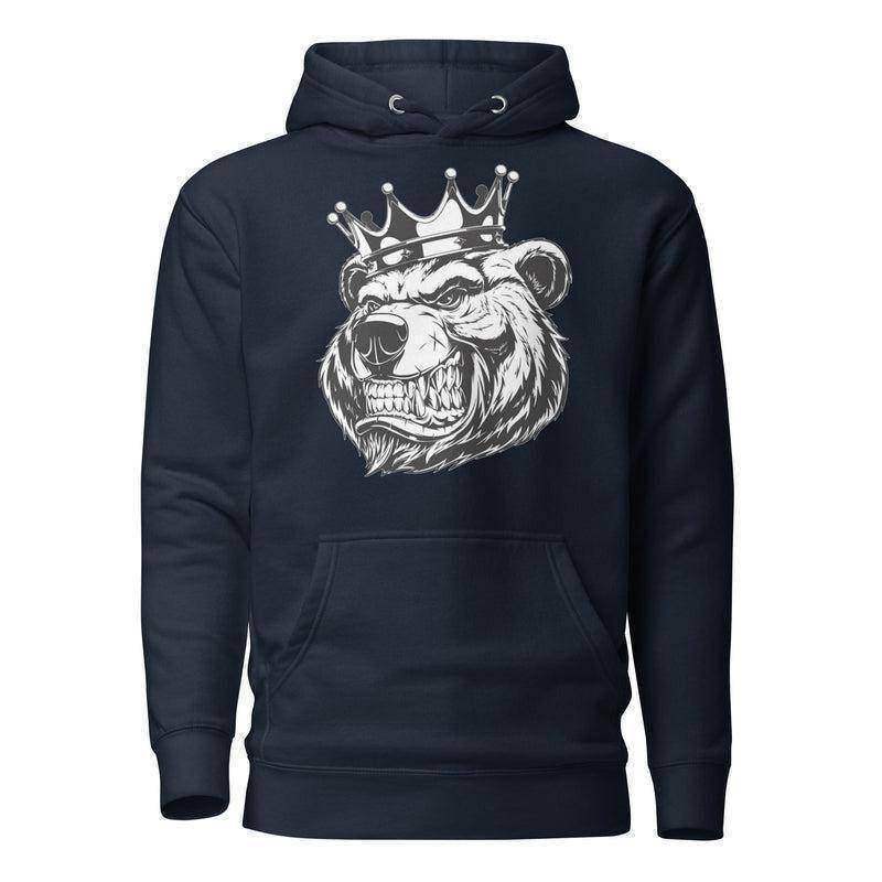 Bearish King Pullover Hoodie - InvestmenTees