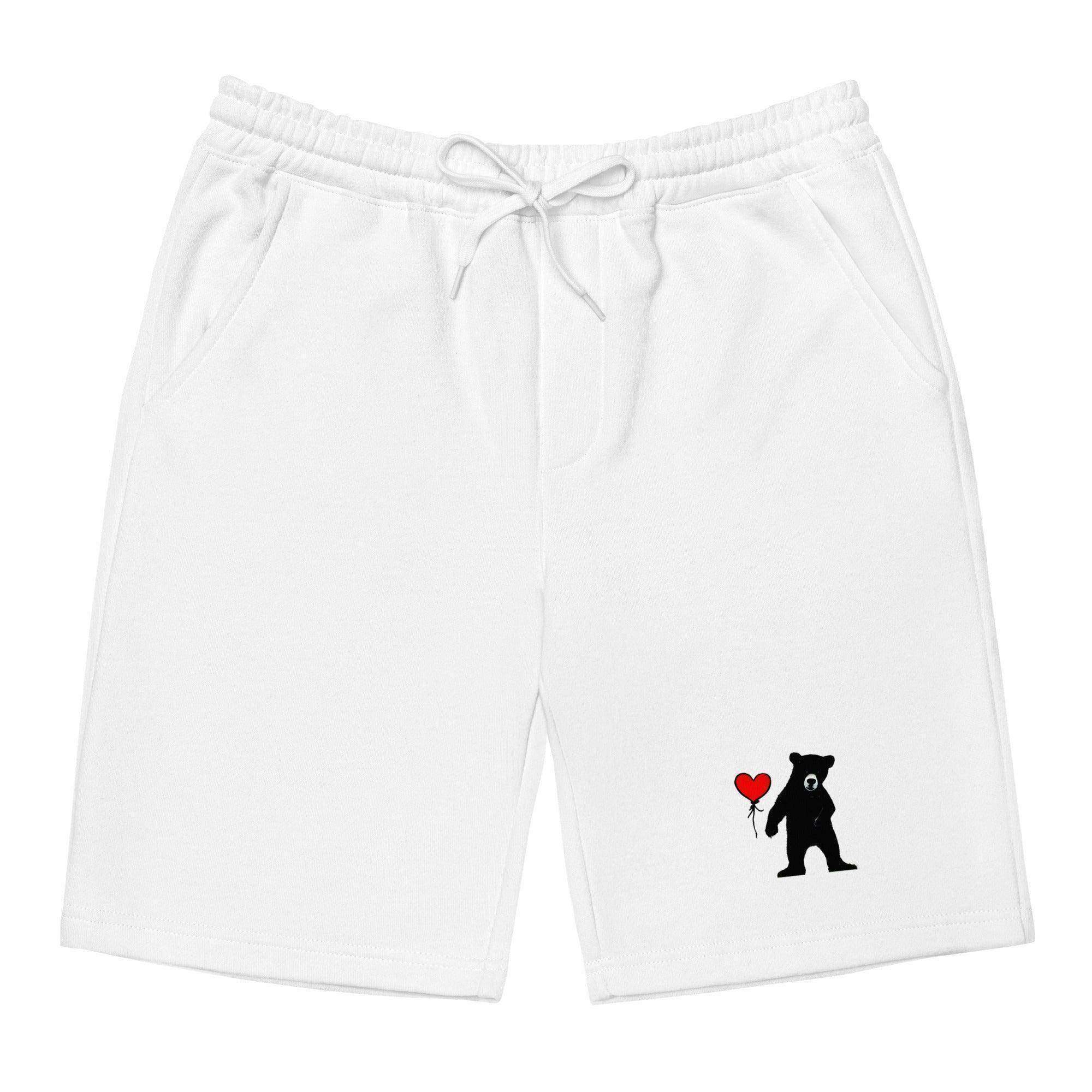 Bearish Love Fleece Shorts - InvestmenTees
