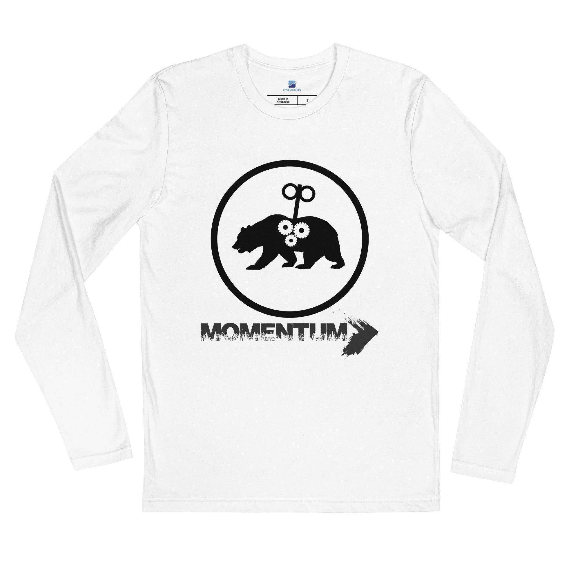 Bearish Momentum Long Sleeve T-Shirt - InvestmenTees
