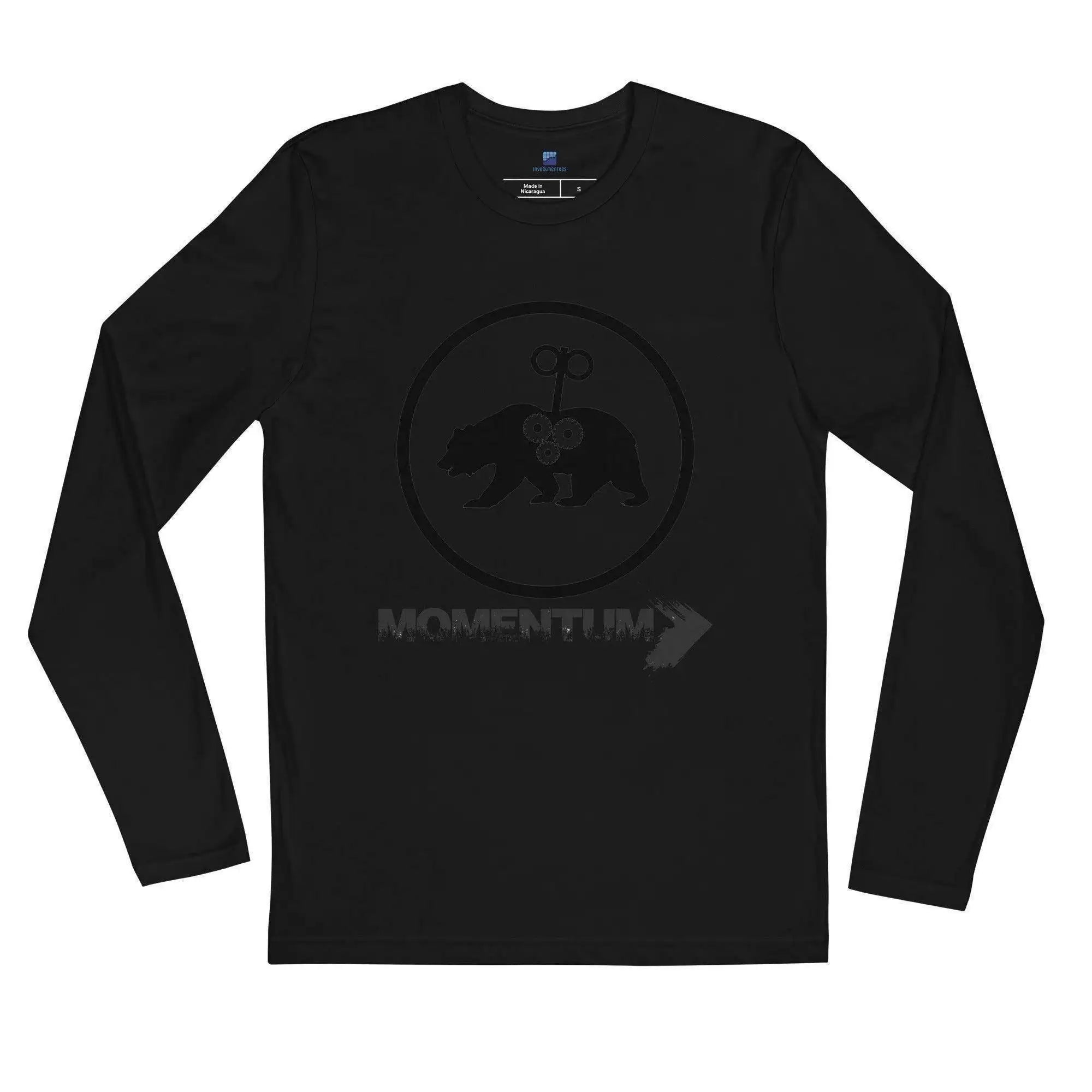 Bearish Momentum Long Sleeve T-Shirt - InvestmenTees