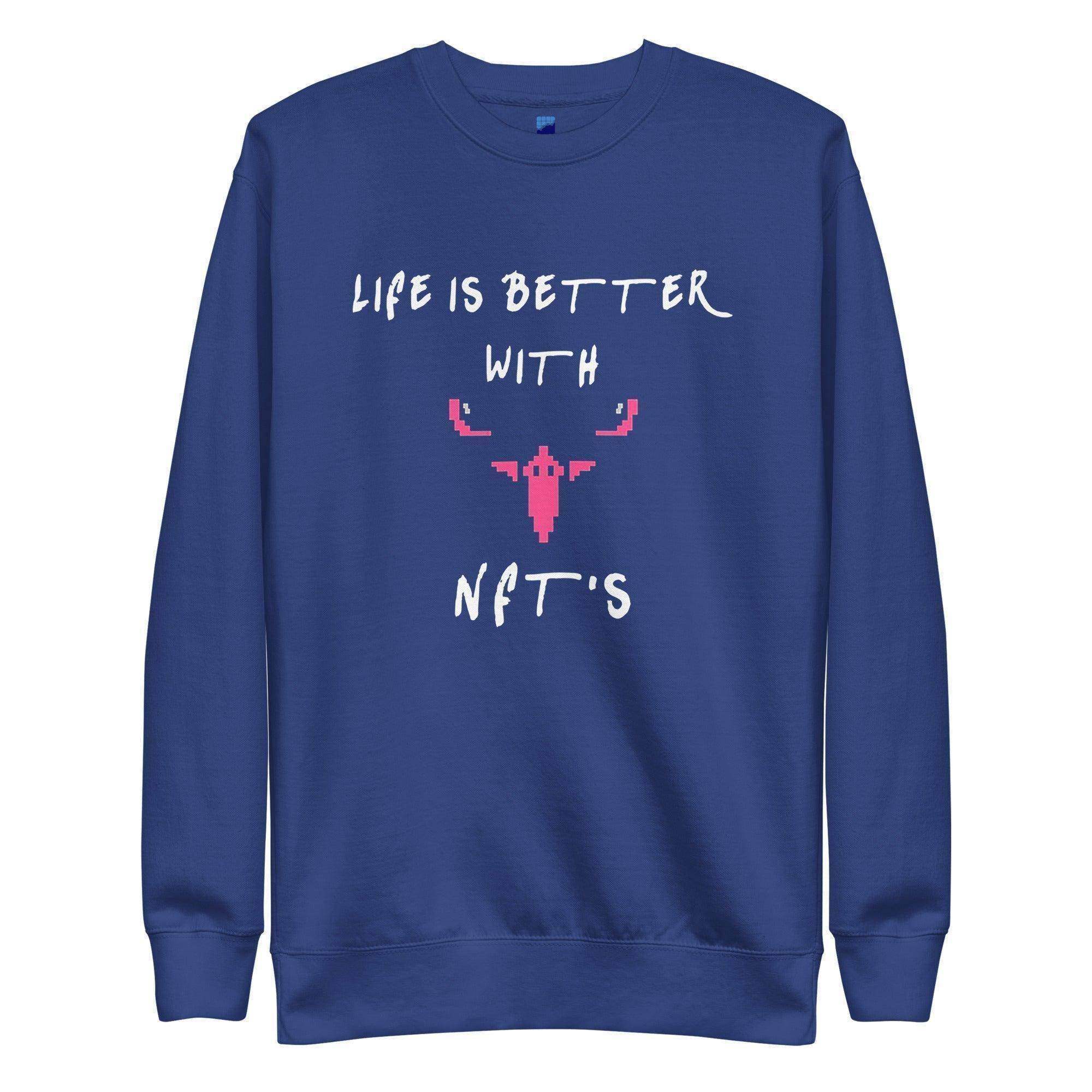 Better With NFT's Sweatshirt - InvestmenTees