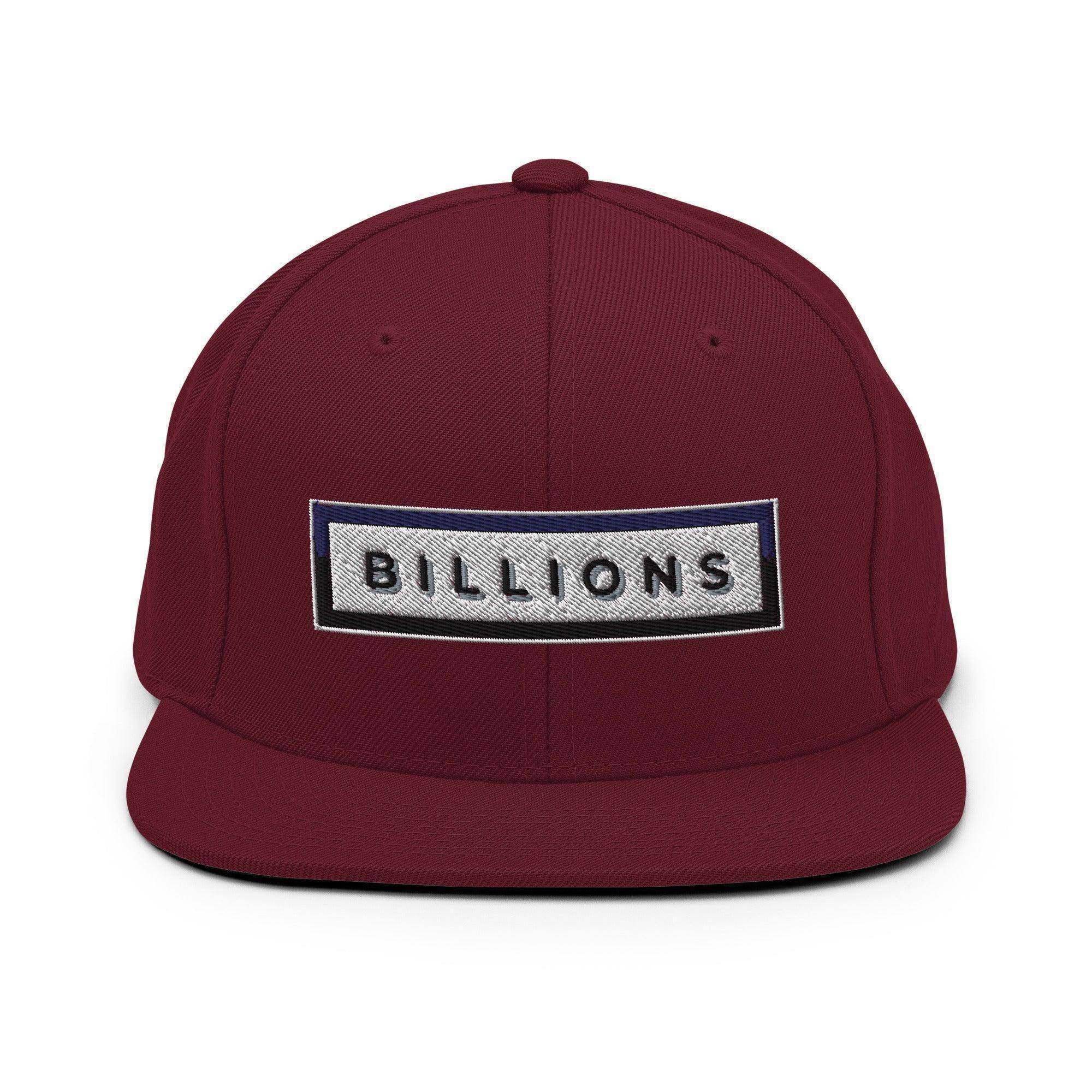 Billions Snapback Hat - InvestmenTees