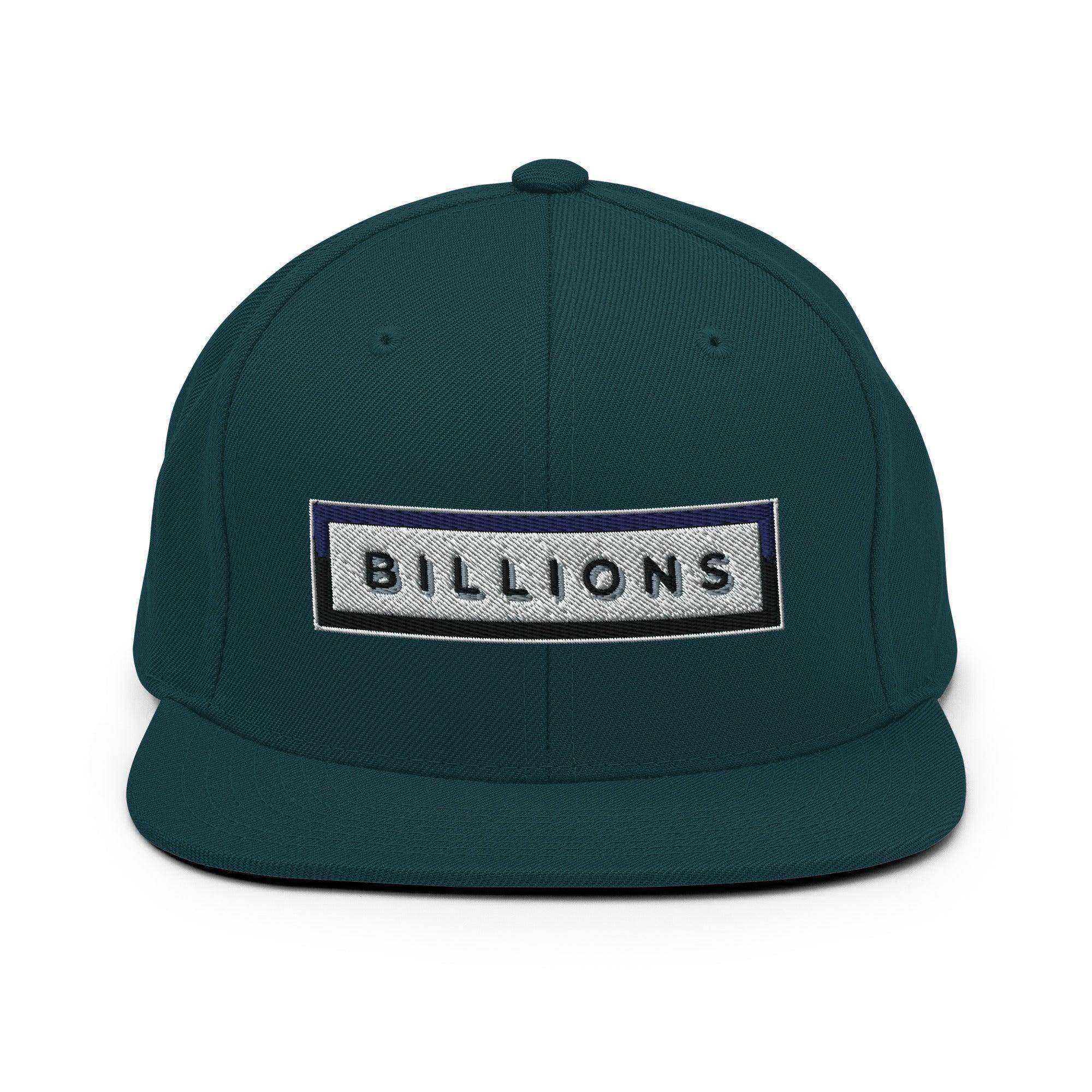 Billions Snapback Hat - InvestmenTees