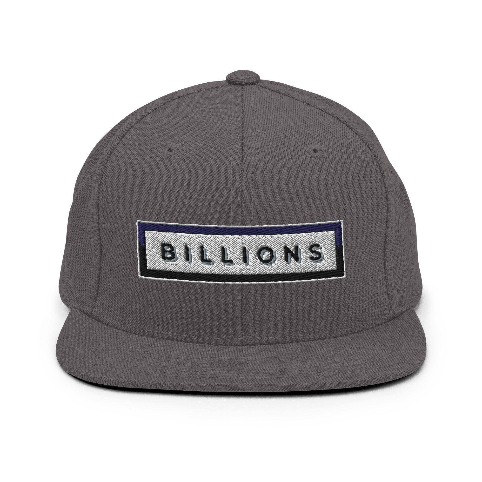 Billions Snapback Hat - InvestmenTees