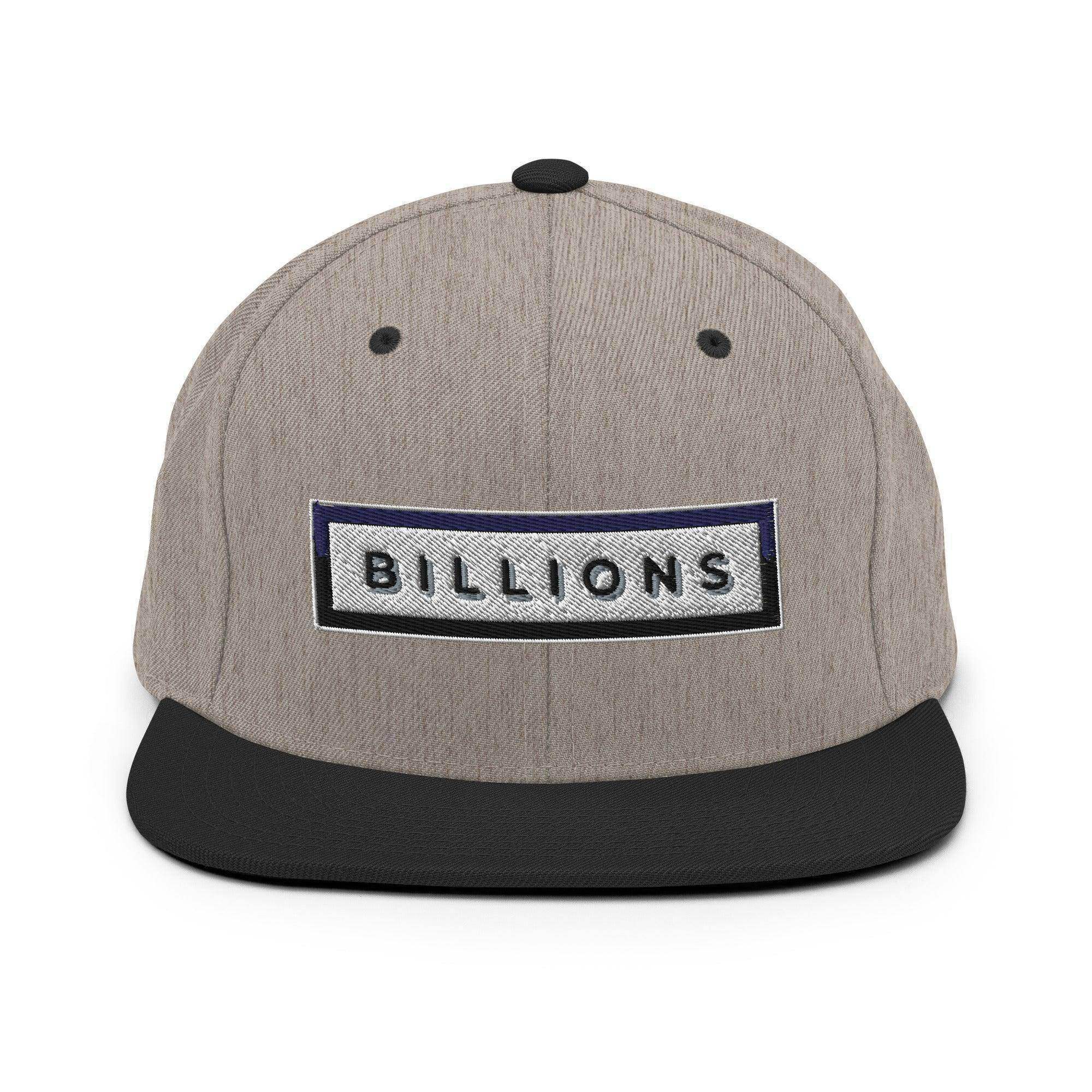 Billions Snapback Hat - InvestmenTees