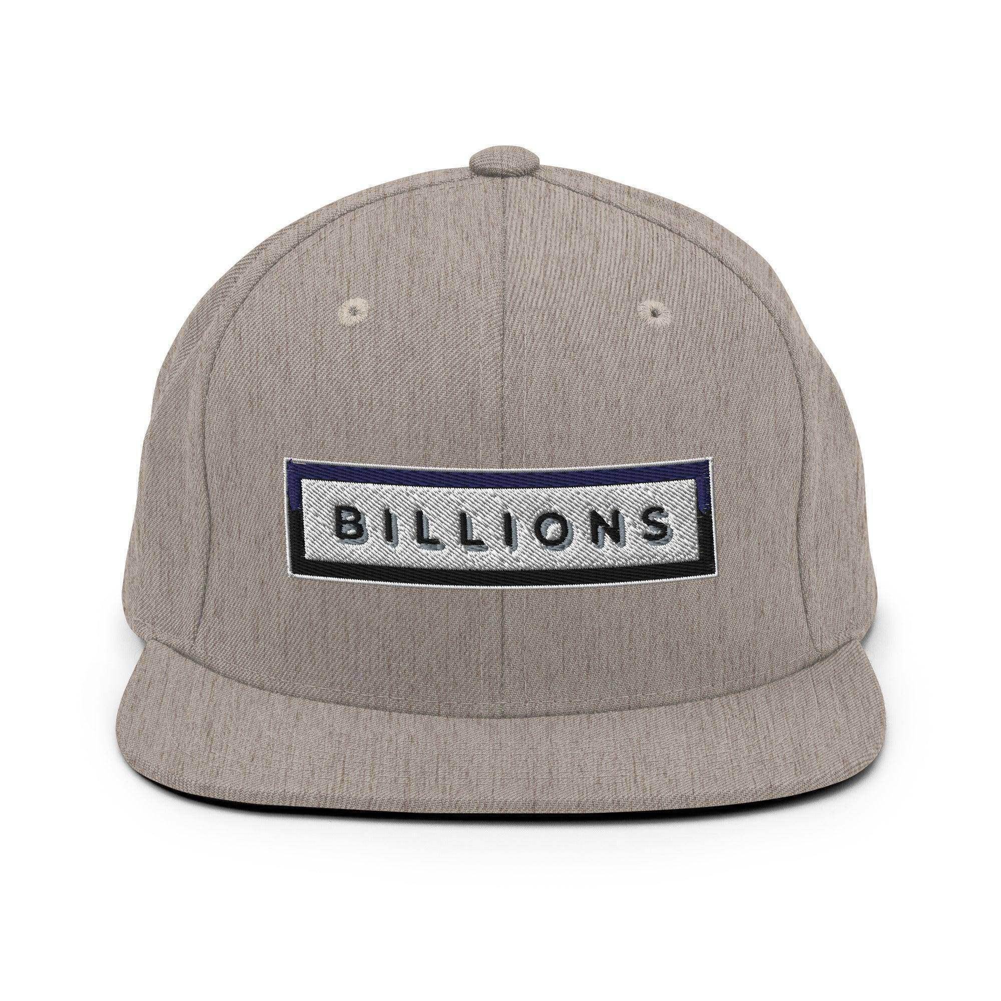 Billions Snapback Hat - InvestmenTees