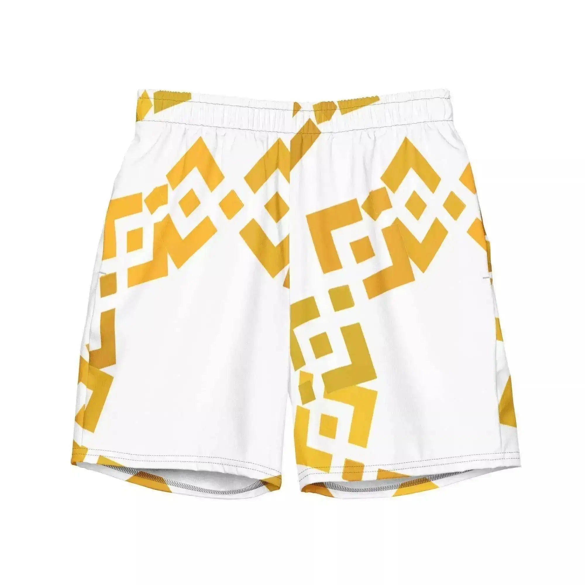 Binance Spiral Swim Trunks - InvestmenTees