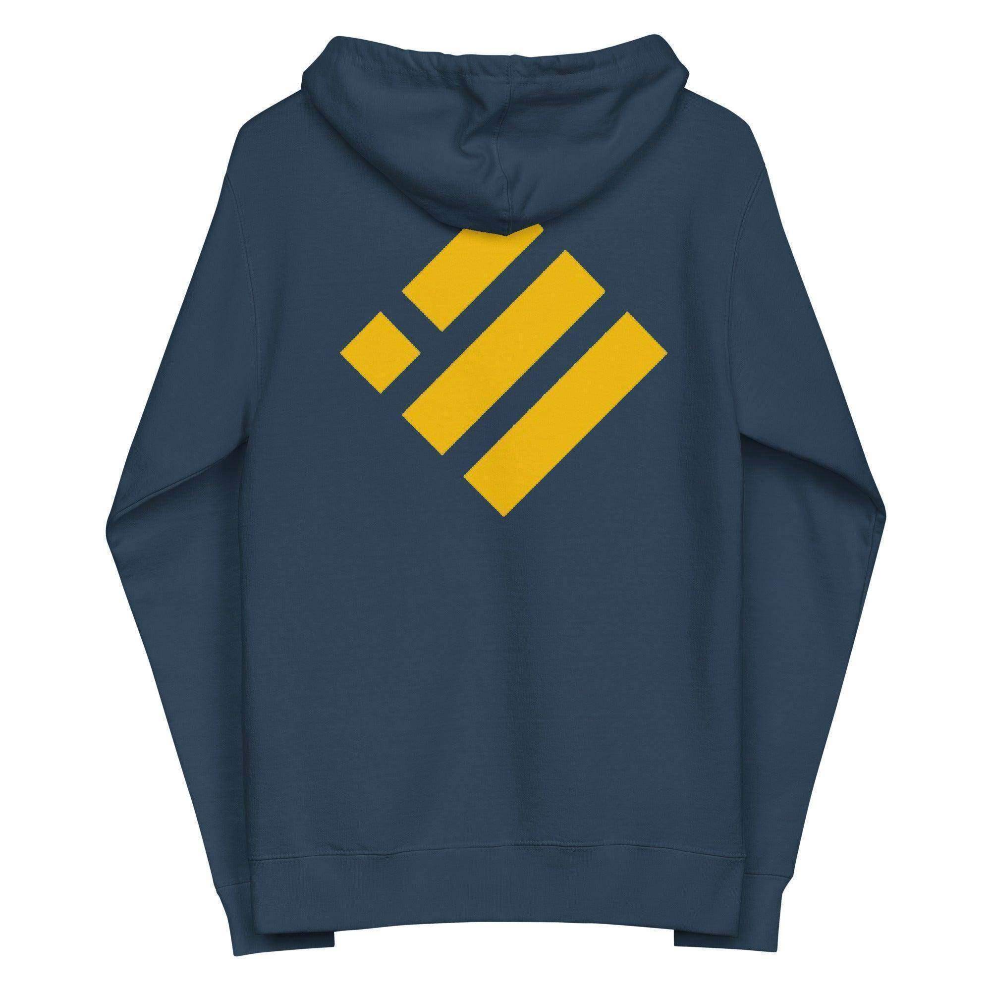 Binance-USD Zip Up Hoodie - InvestmenTees