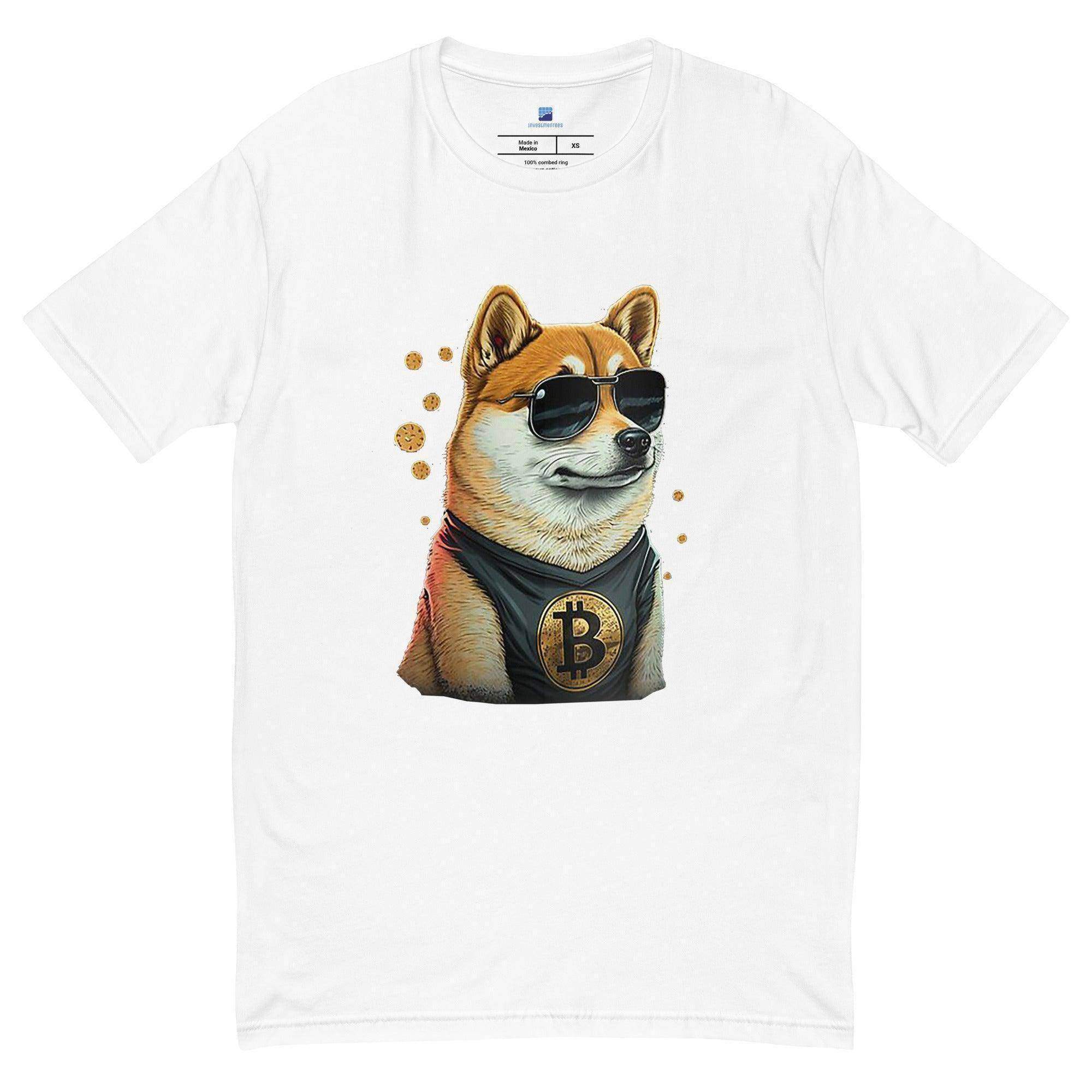 Bit-Shiba Crypto Dog T-Shirt - InvestmenTees
