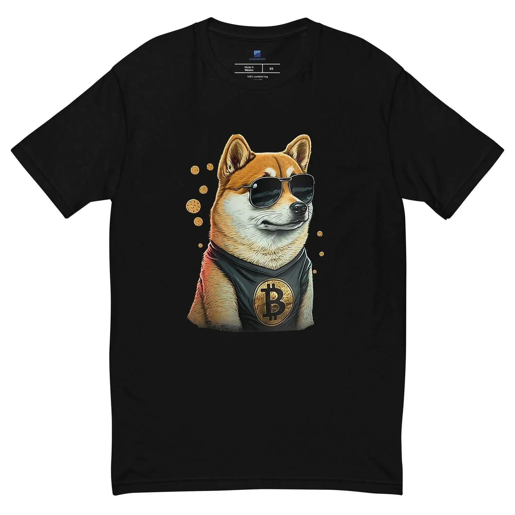 Bit-Shiba Crypto Dog T-Shirt - InvestmenTees
