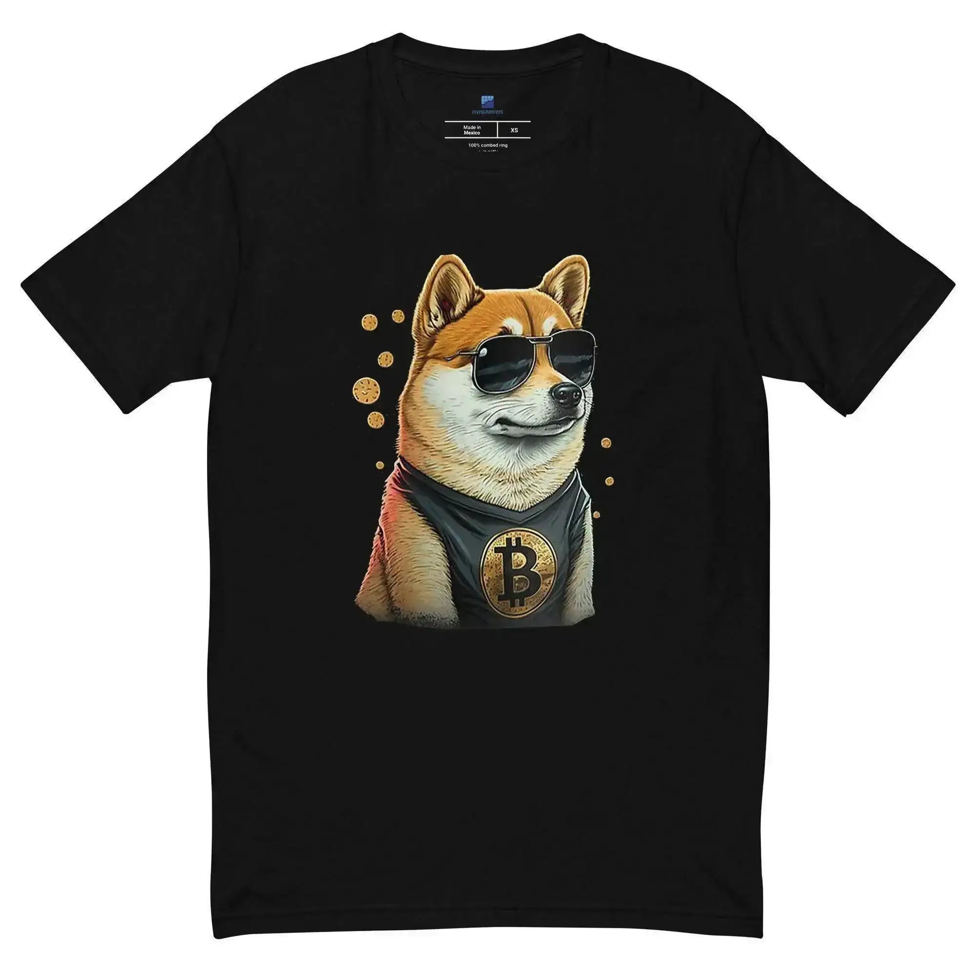Bit-Shiba Crypto Dog T-Shirt - InvestmenTees