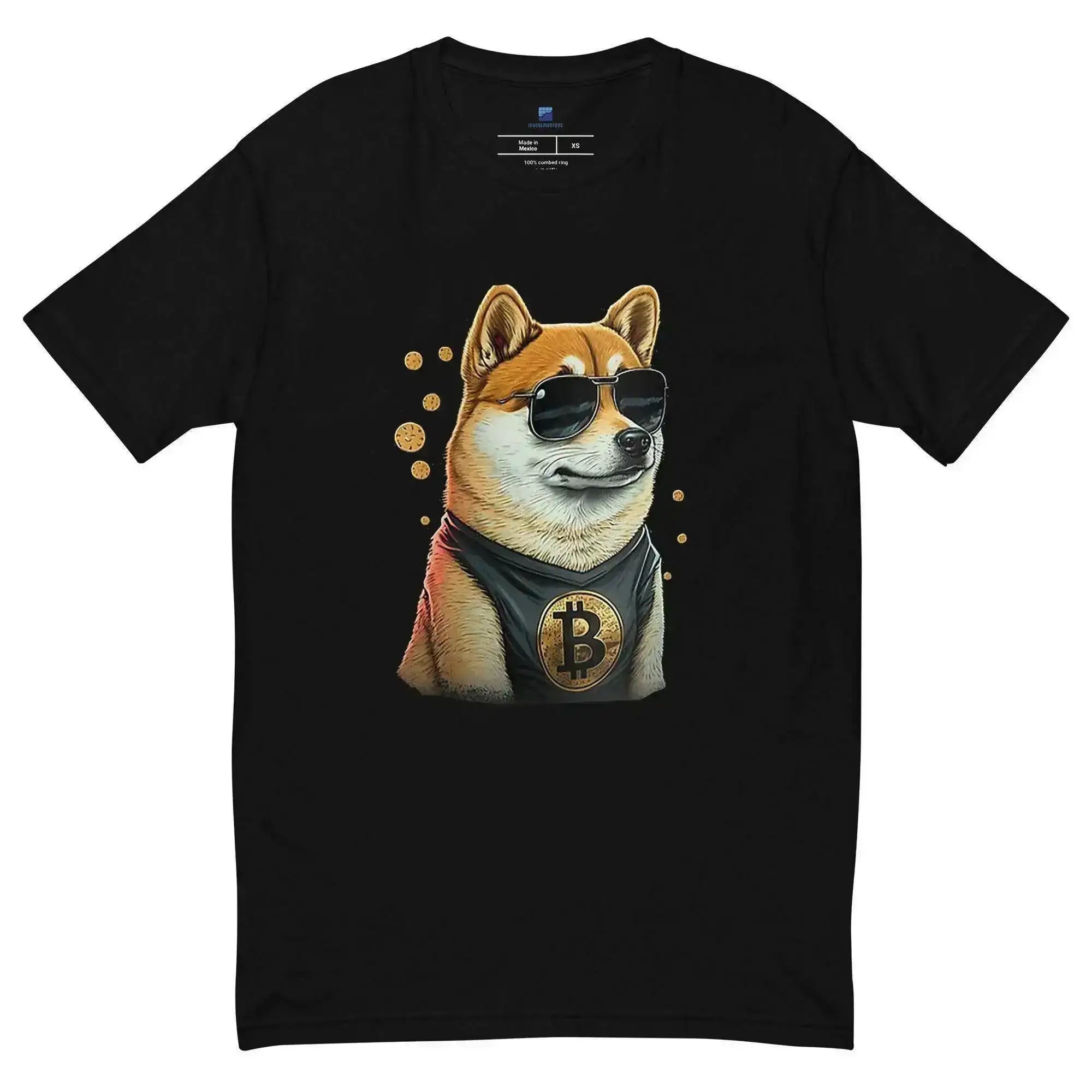 Bit-Shiba Crypto Dog T-Shirt - InvestmenTees