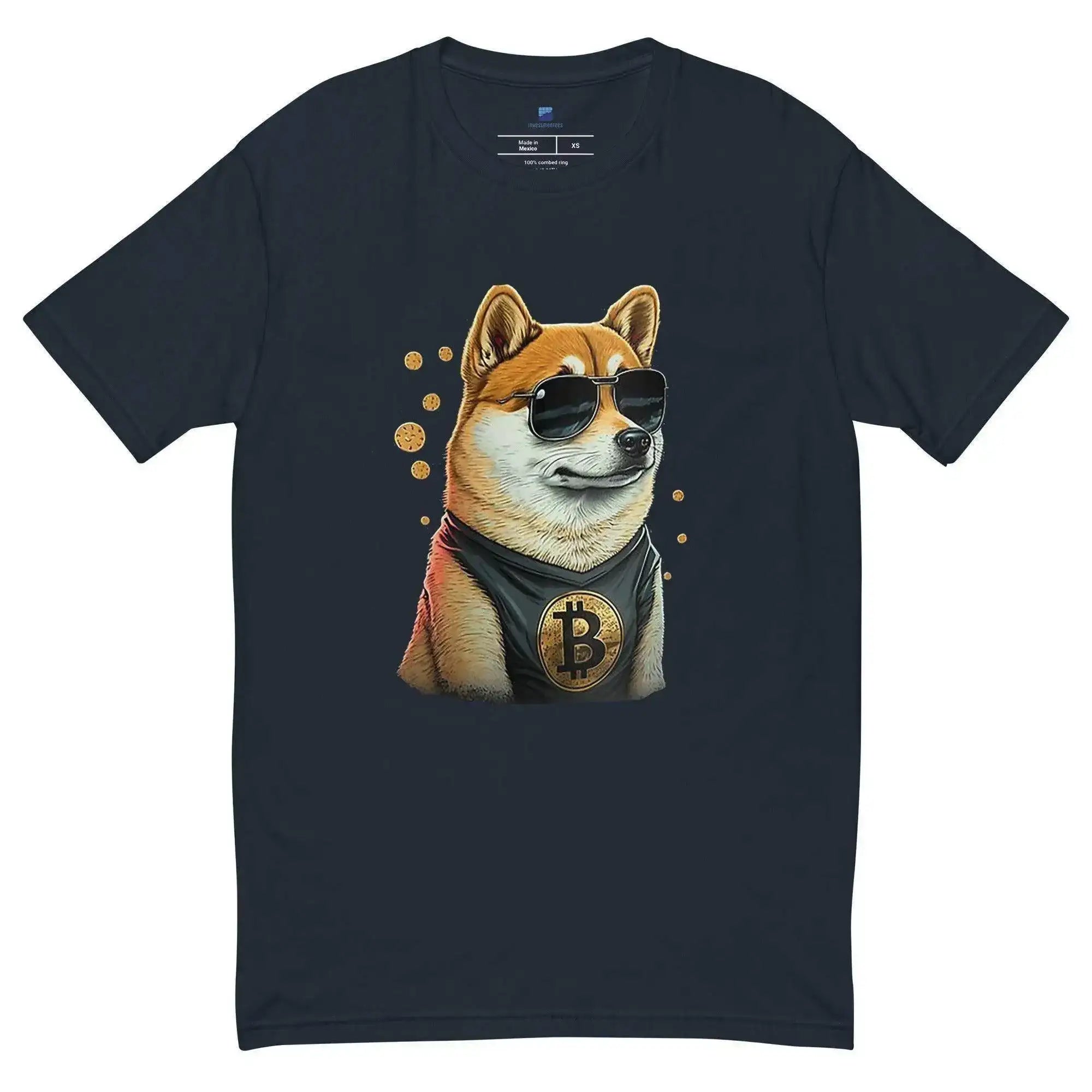Bit-Shiba Crypto Dog T-Shirt - InvestmenTees