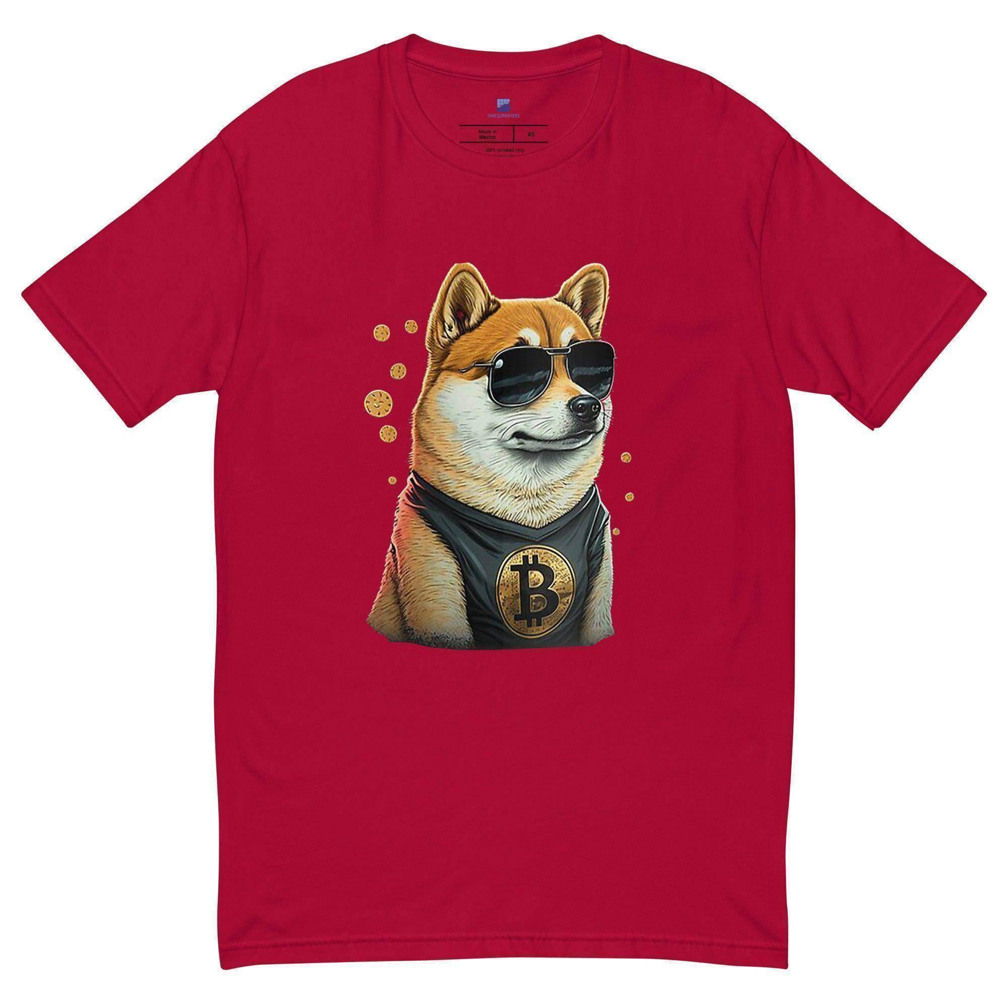 Bit-Shiba Crypto Dog T-Shirt - InvestmenTees