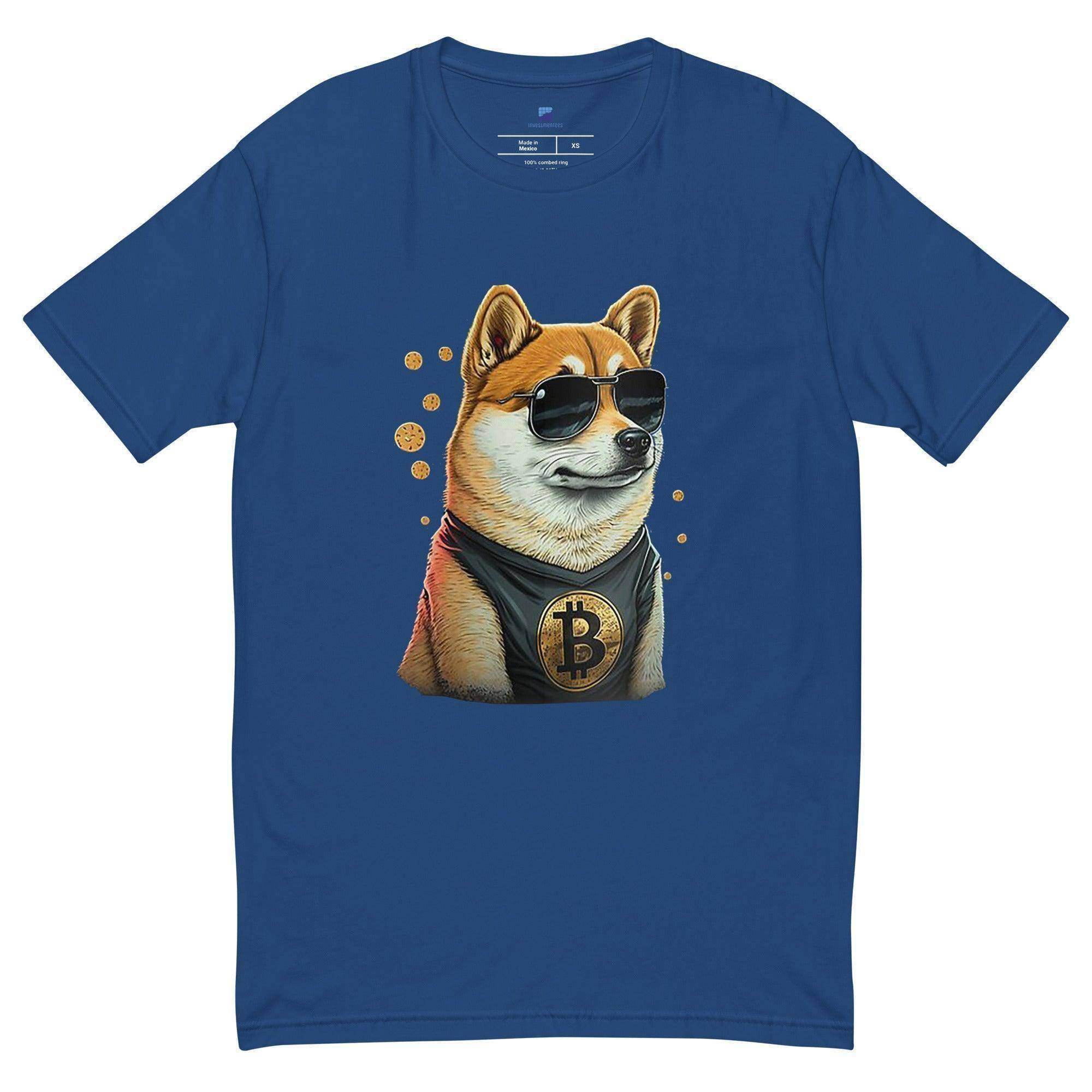 Bit-Shiba Crypto Dog T-Shirt - InvestmenTees