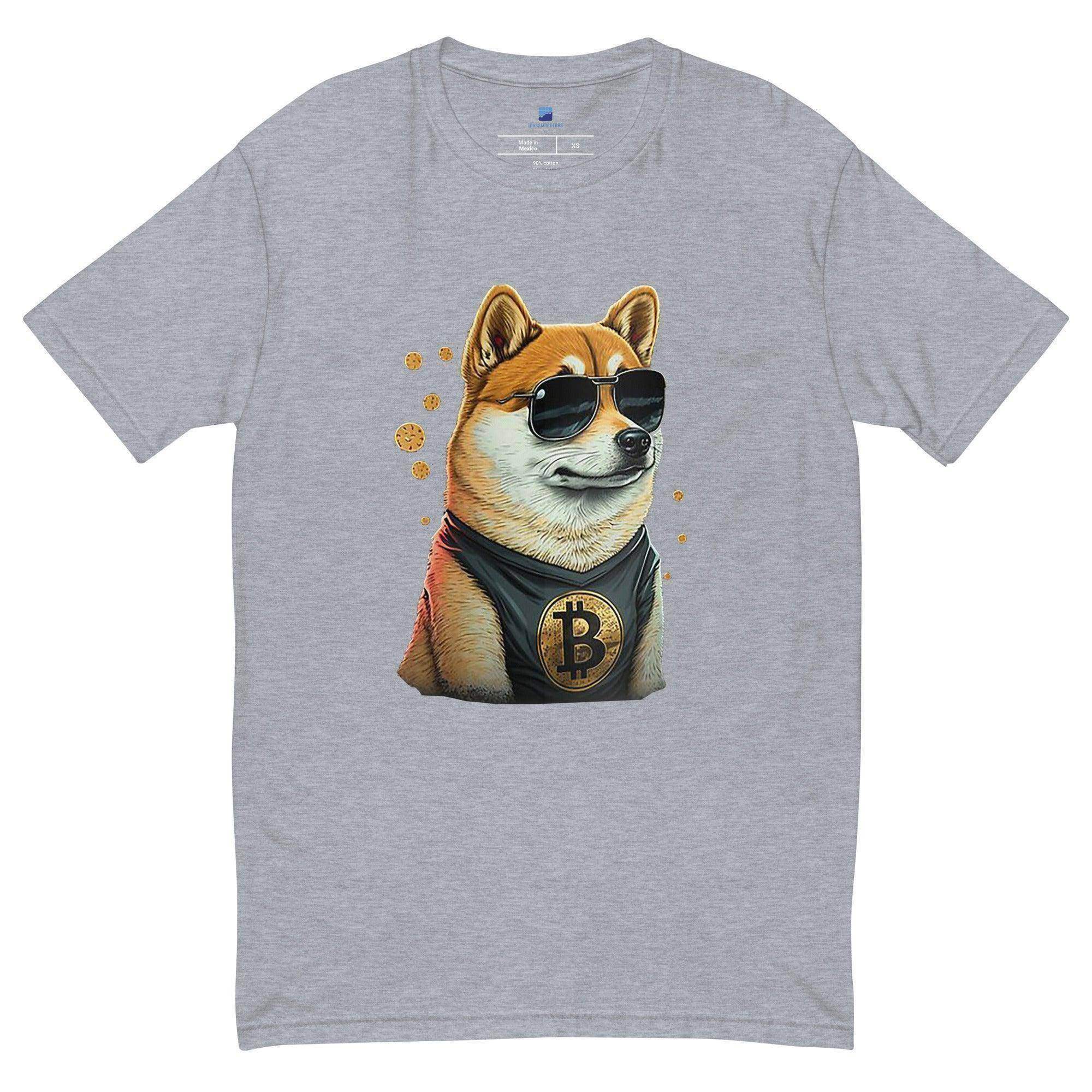 Bit-Shiba Crypto Dog T-Shirt - InvestmenTees