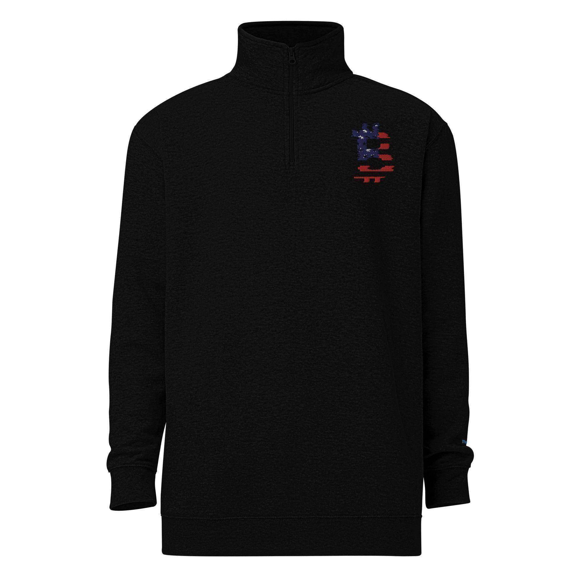 Bitcoin America Fleece Pullover - InvestmenTees