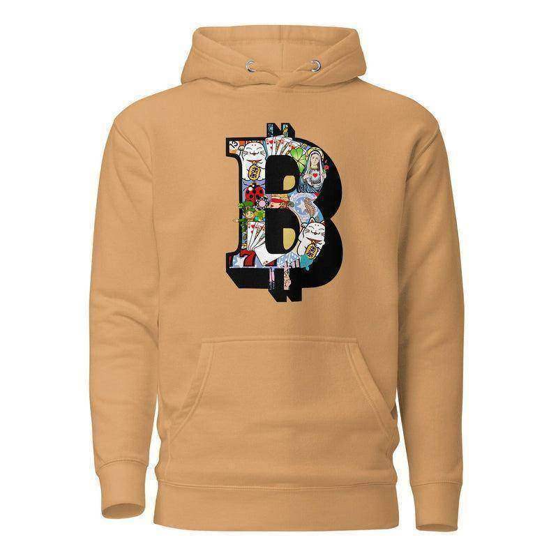 Bitcoin & Characters Pullover Hoodie - InvestmenTees