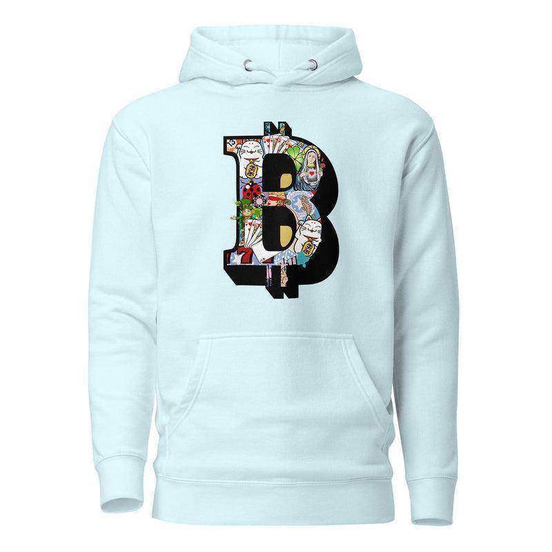 Bitcoin & Characters Pullover Hoodie - InvestmenTees