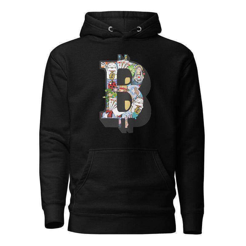 Bitcoin & Characters Pullover Hoodie - InvestmenTees