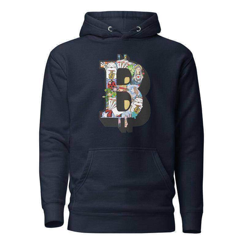 Bitcoin & Characters Pullover Hoodie - InvestmenTees