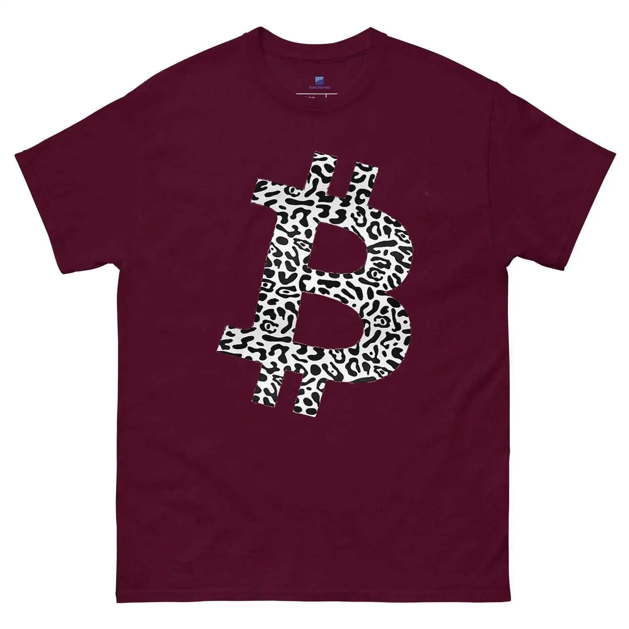 Bitcoin Animal Print T-Shirt - InvestmenTees
