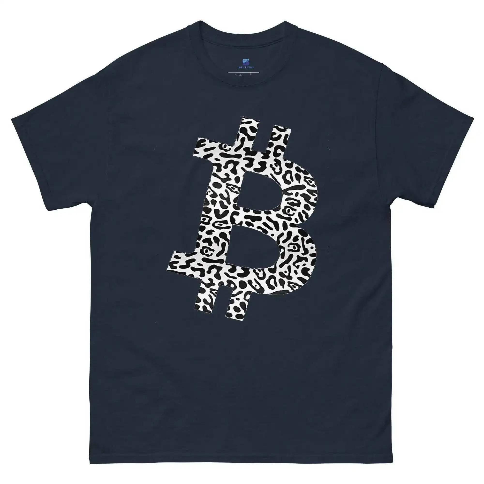 Bitcoin Animal Print T-Shirt - InvestmenTees
