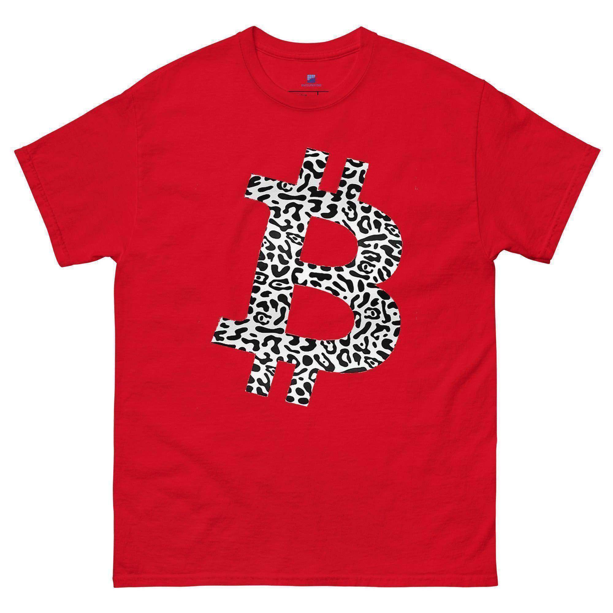 Bitcoin Animal Print T-Shirt - InvestmenTees