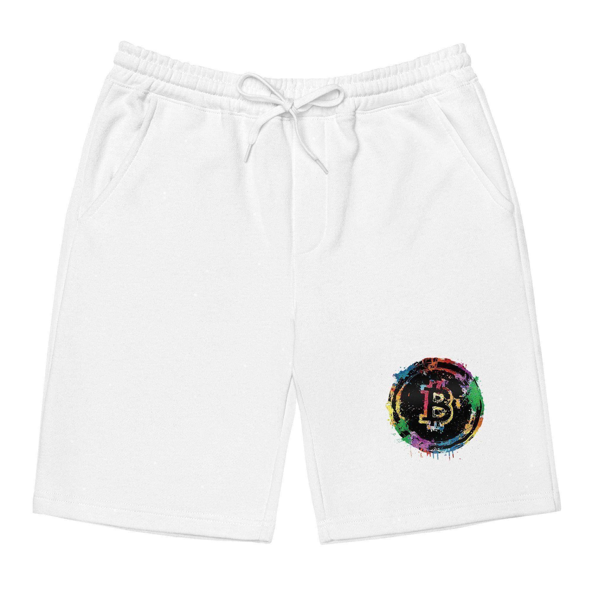 Bitcoin Art Colors Shorts - InvestmenTees