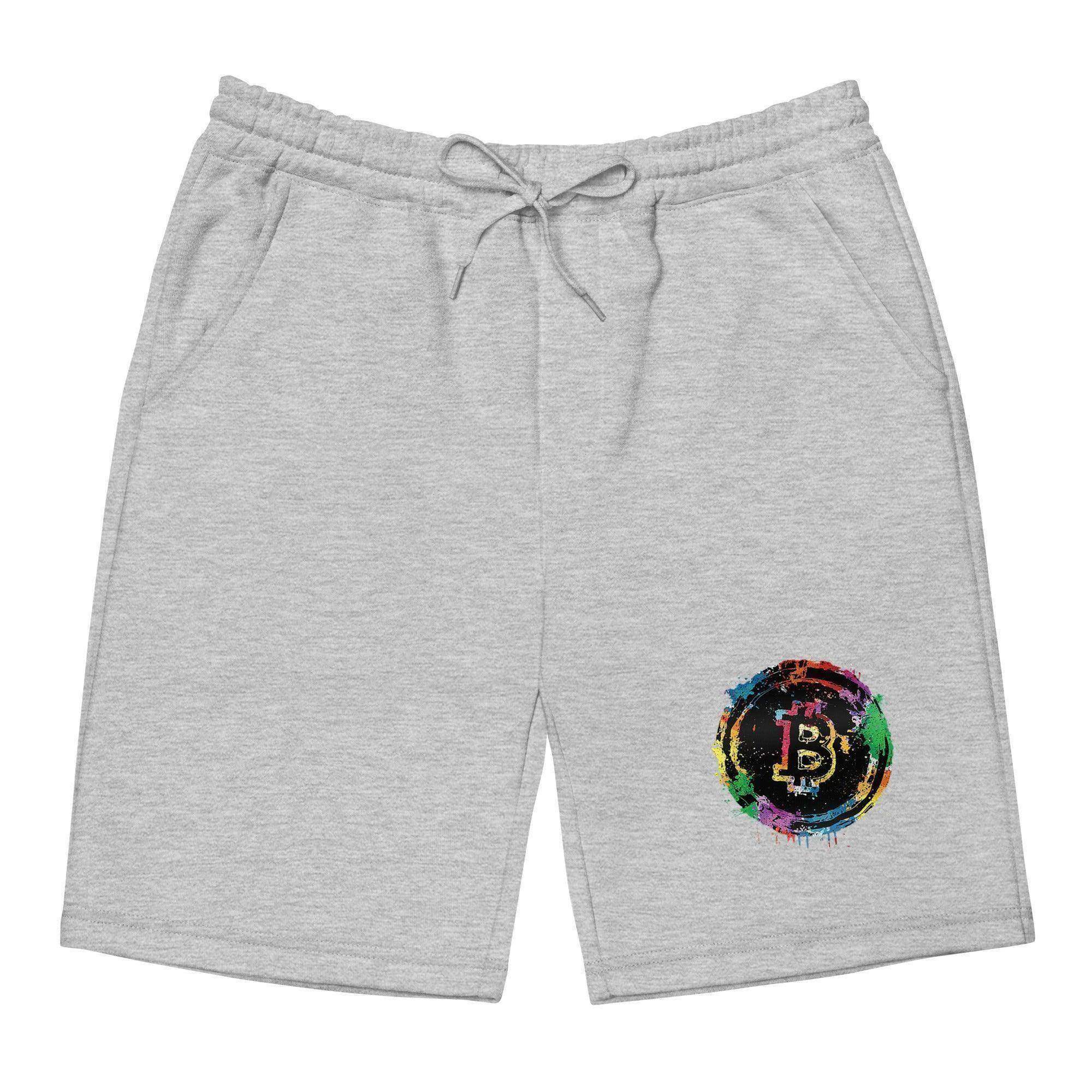 Bitcoin Art Colors Shorts - InvestmenTees