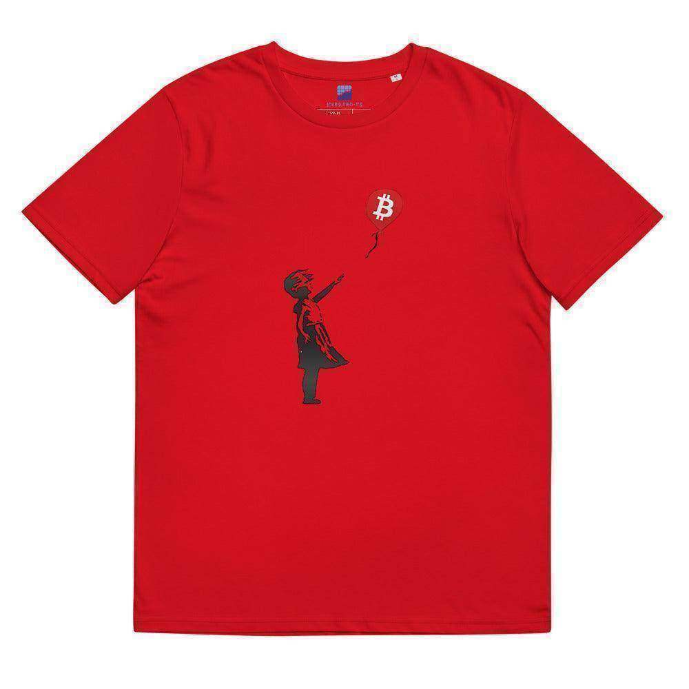 Bitcoin Balloon Girl T-Shirt - InvestmenTees