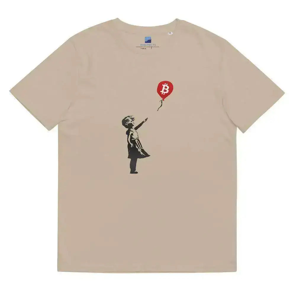 Bitcoin Balloon Girl T-Shirt - InvestmenTees