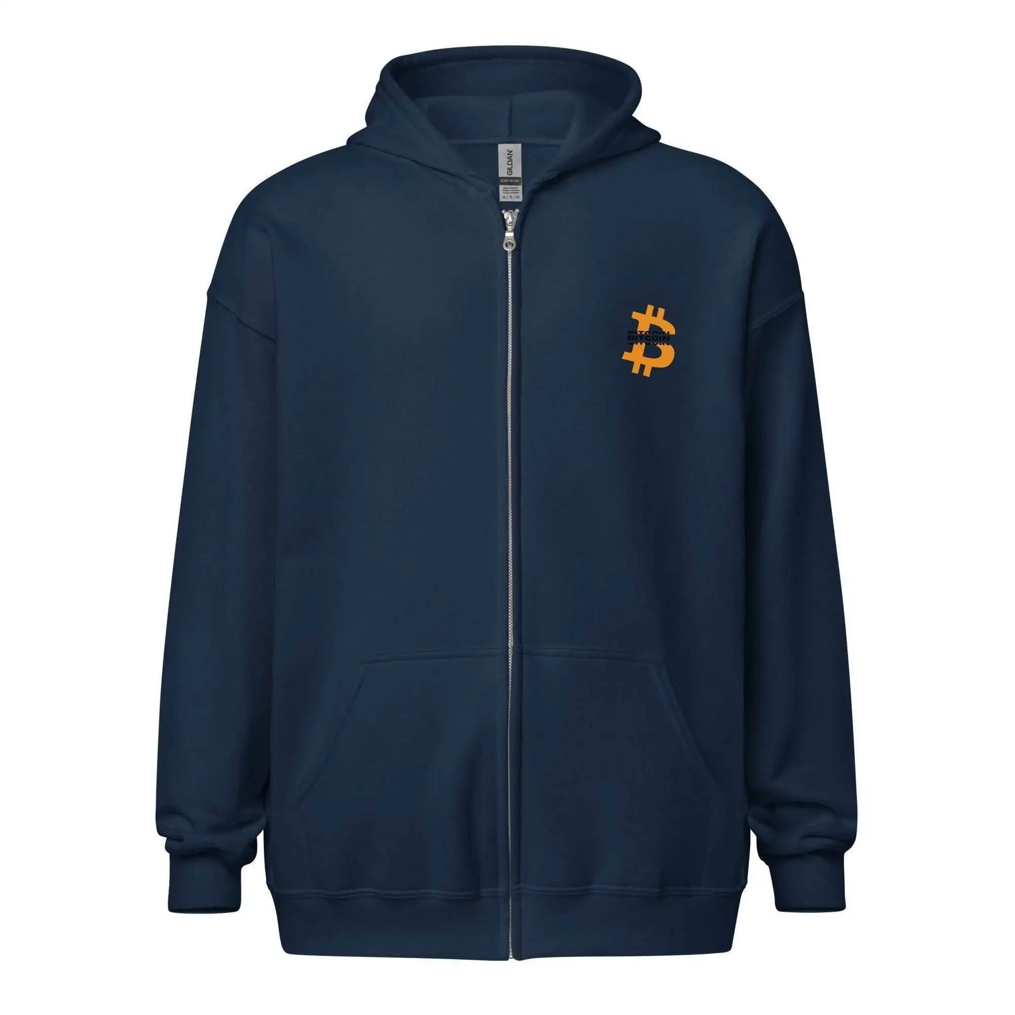Bitcoin Beetle Zip Up Hoodie - InvestmenTees