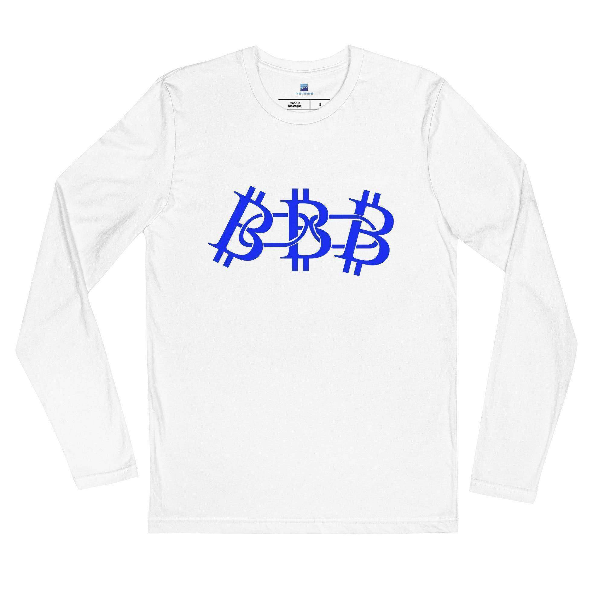 Bitcoin Blockchain Long Sleeve T-Shirt - InvestmenTees