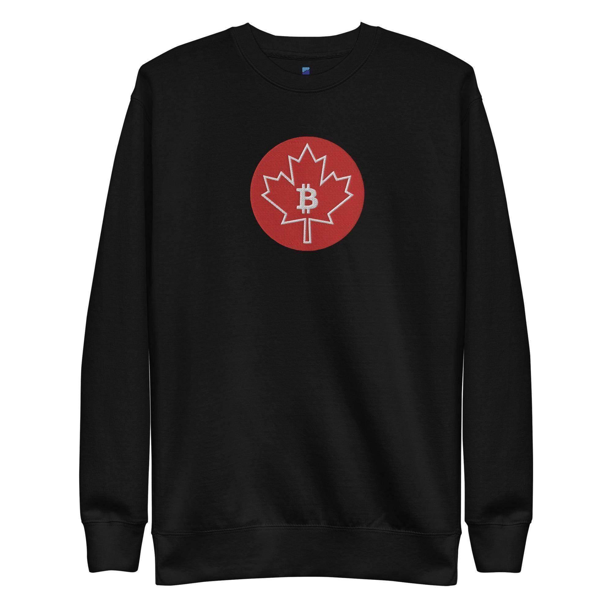Bitcoin Canada Sweatshirt - InvestmenTees