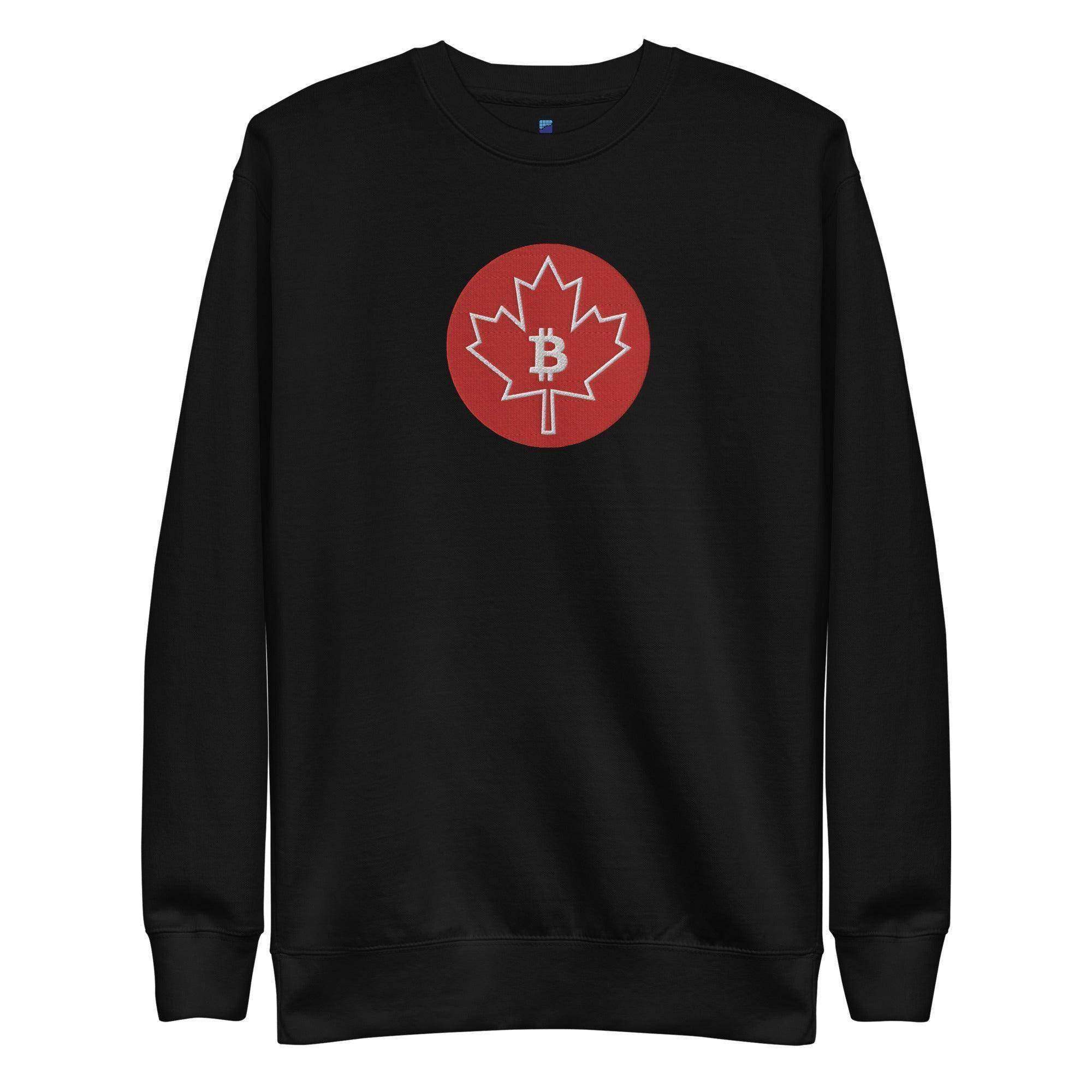 Bitcoin Canada Sweatshirt - InvestmenTees