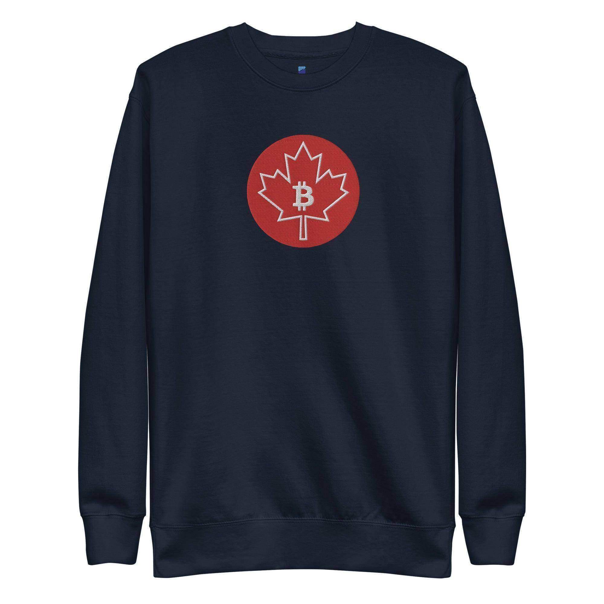 Bitcoin Canada Sweatshirt - InvestmenTees