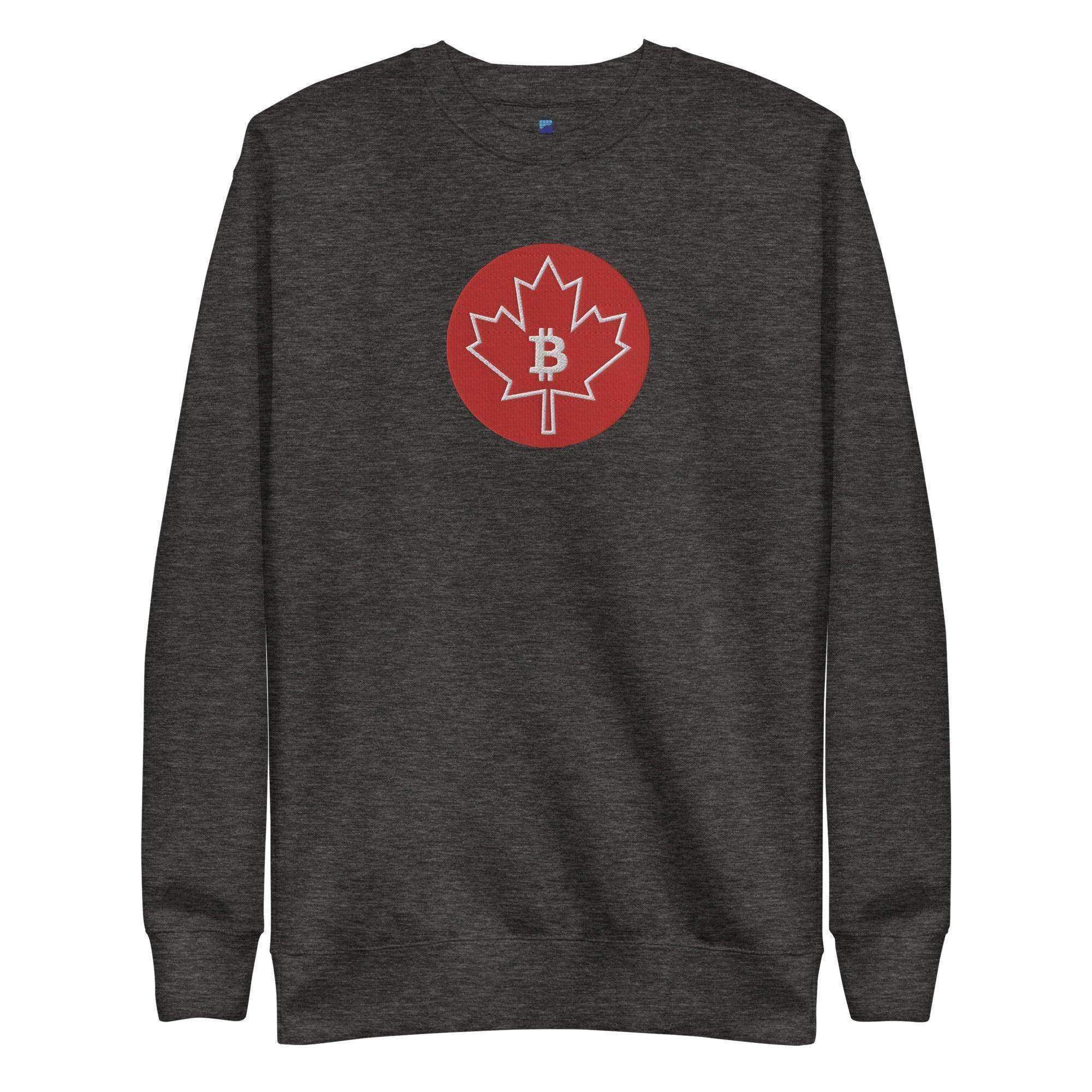 Bitcoin Canada Sweatshirt - InvestmenTees