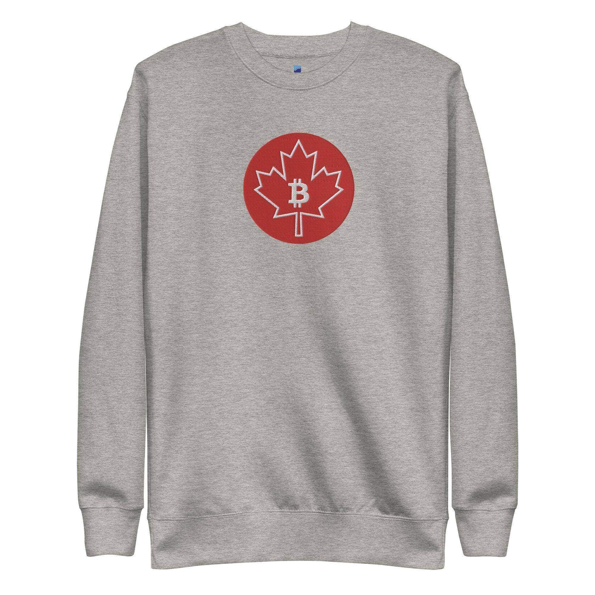 Bitcoin Canada Sweatshirt - InvestmenTees