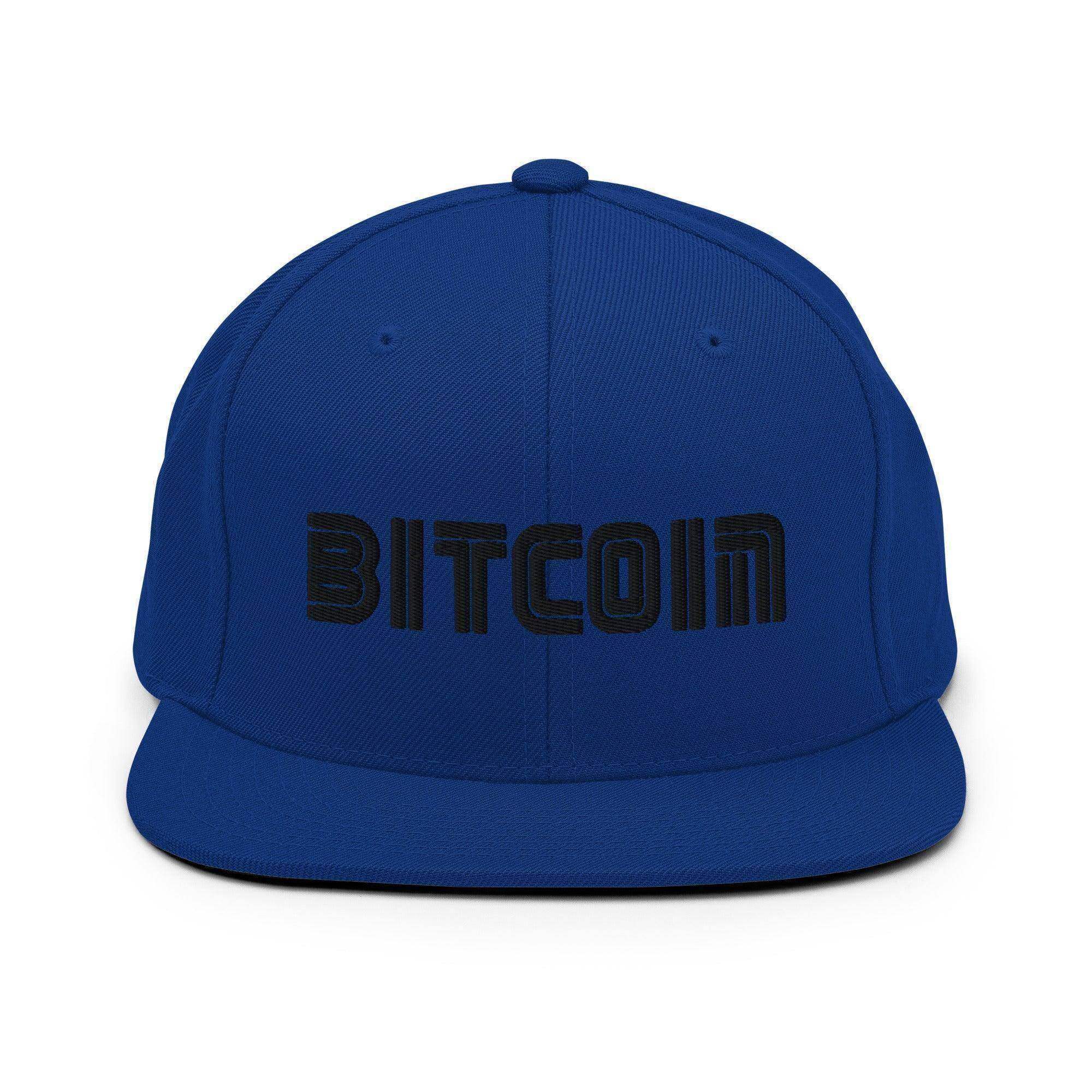Bitcoin Cryptocurrency Snapback Hat - InvestmenTees
