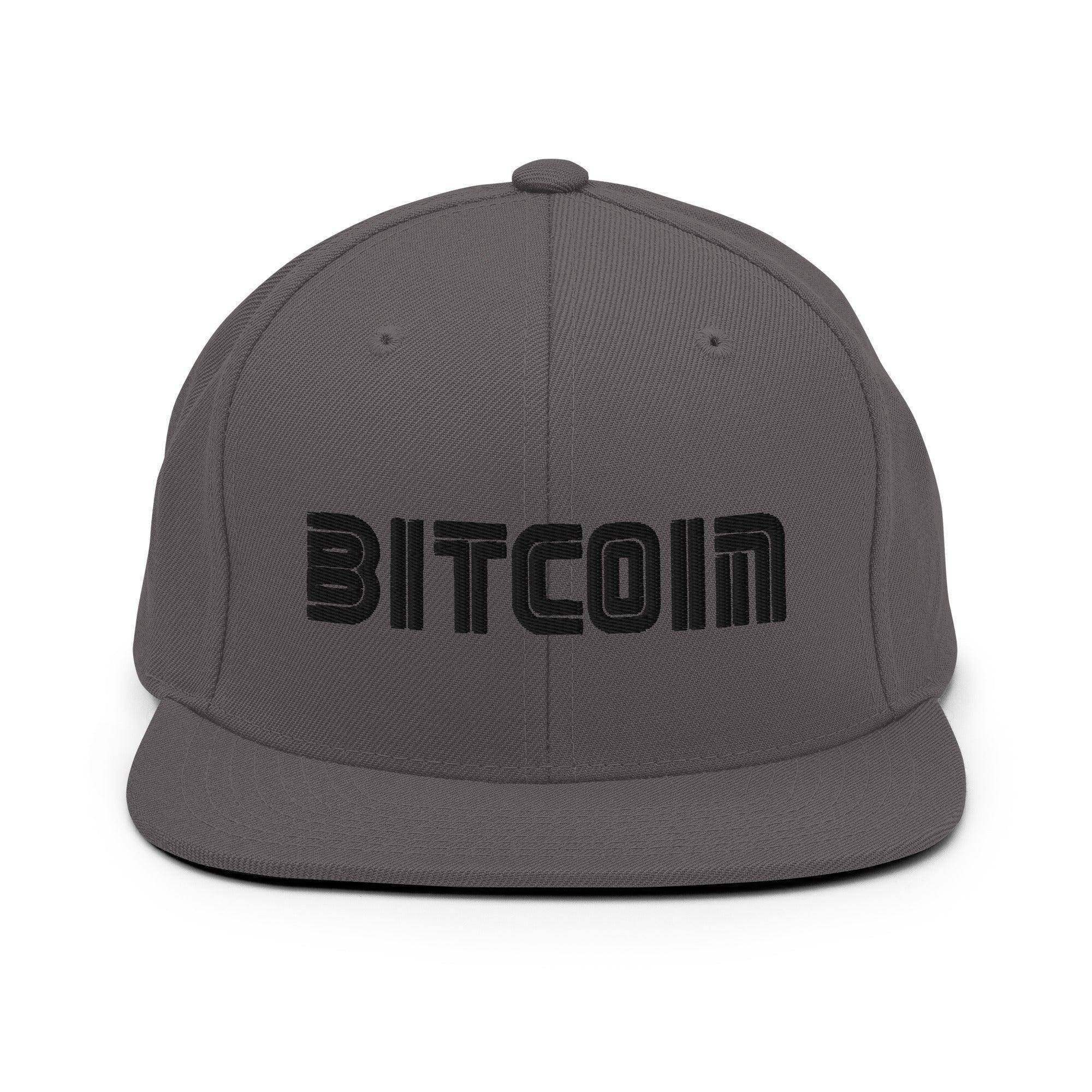 Bitcoin Cryptocurrency Snapback Hat - InvestmenTees
