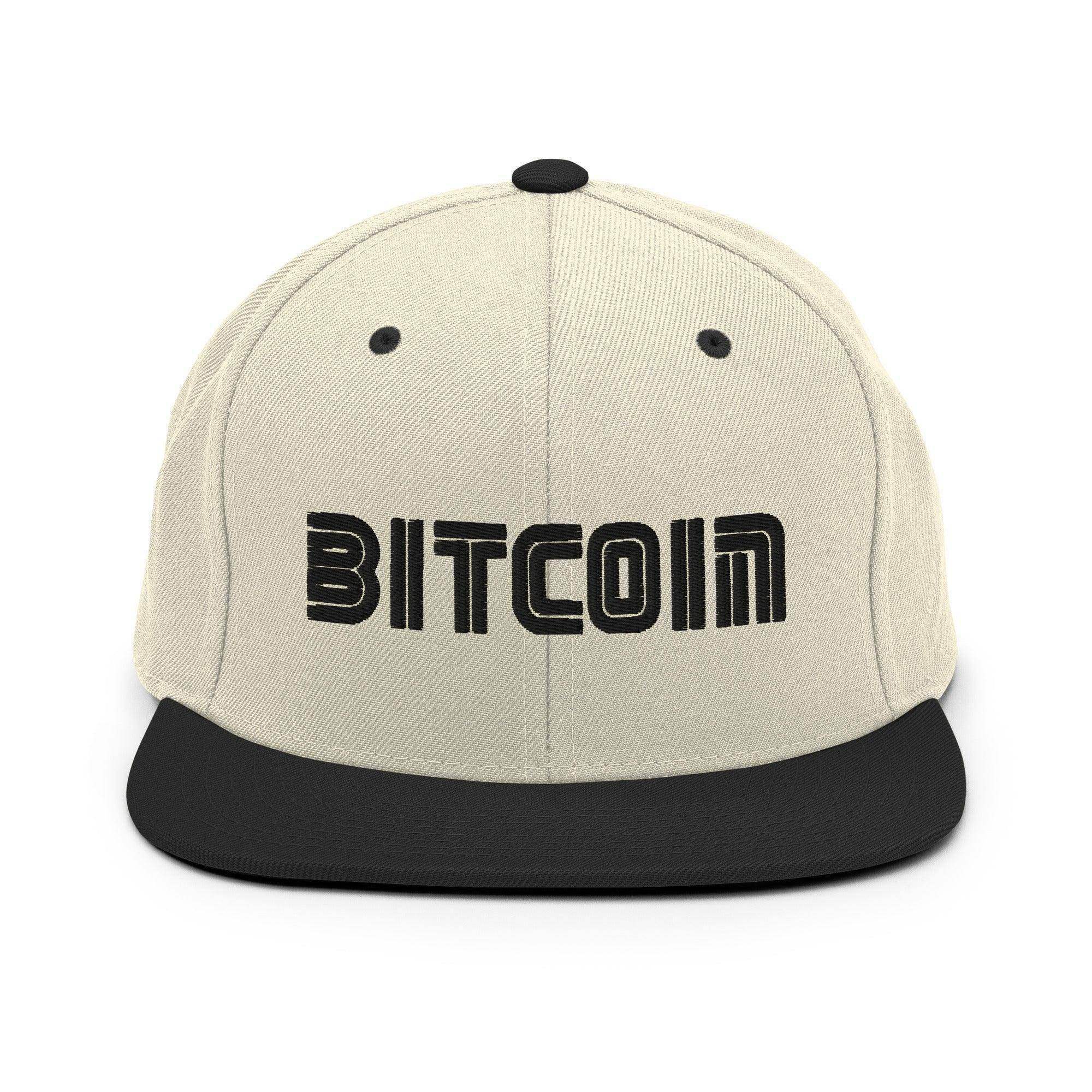 Bitcoin Cryptocurrency Snapback Hat - InvestmenTees