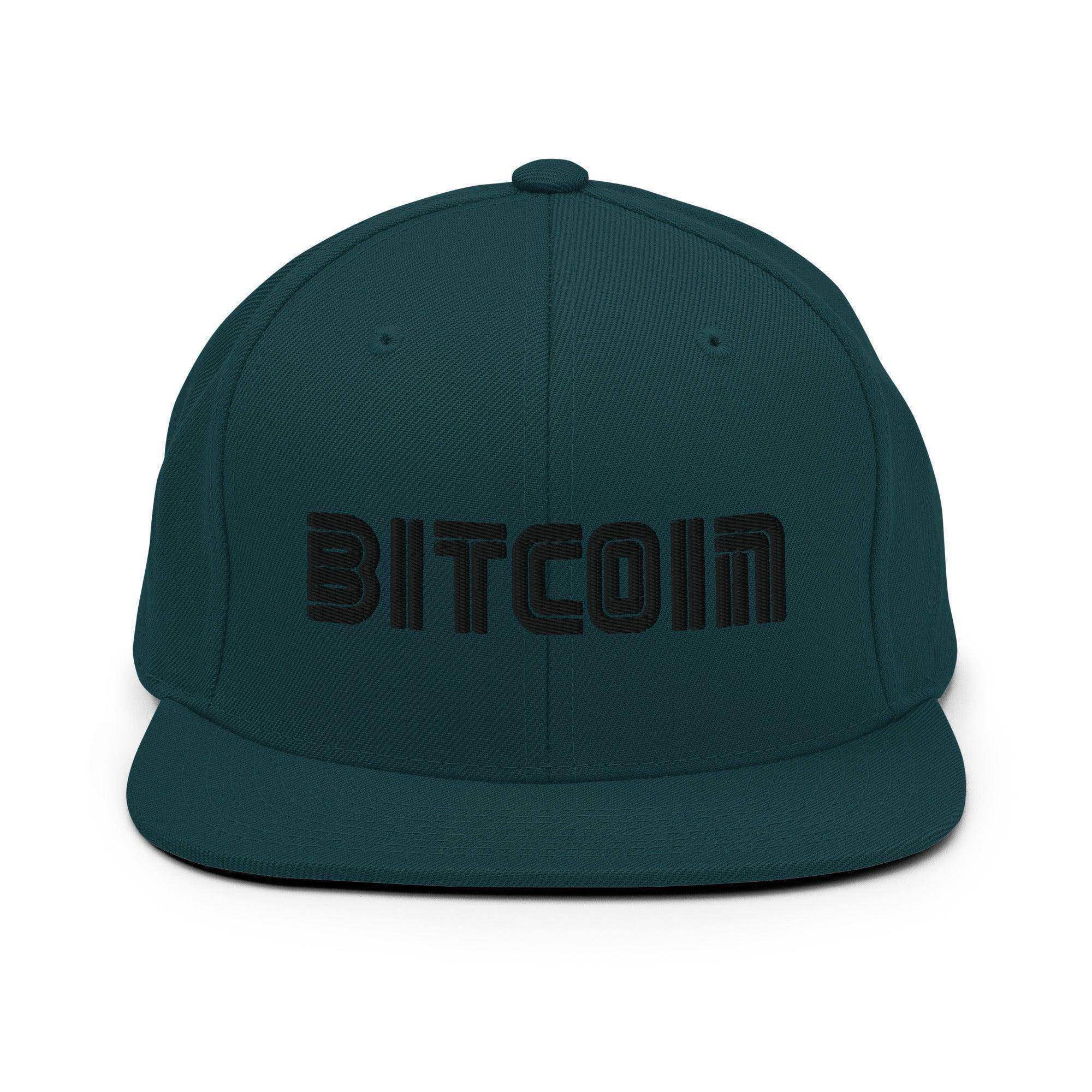 Bitcoin Cryptocurrency Snapback Hat - InvestmenTees