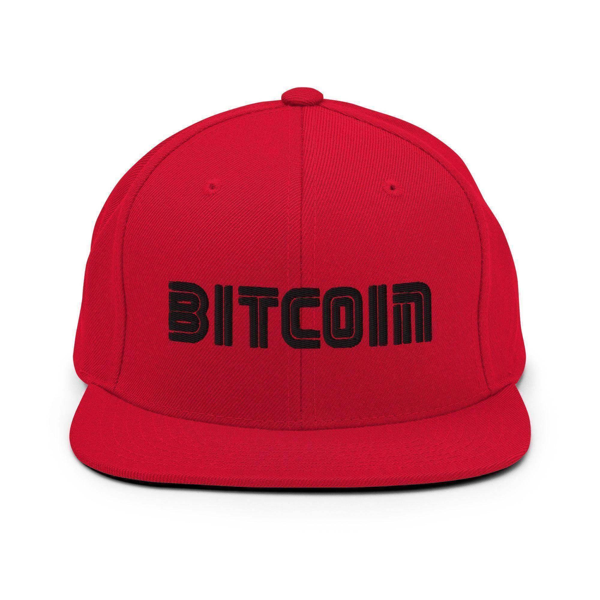 Bitcoin Cryptocurrency Snapback Hat - InvestmenTees